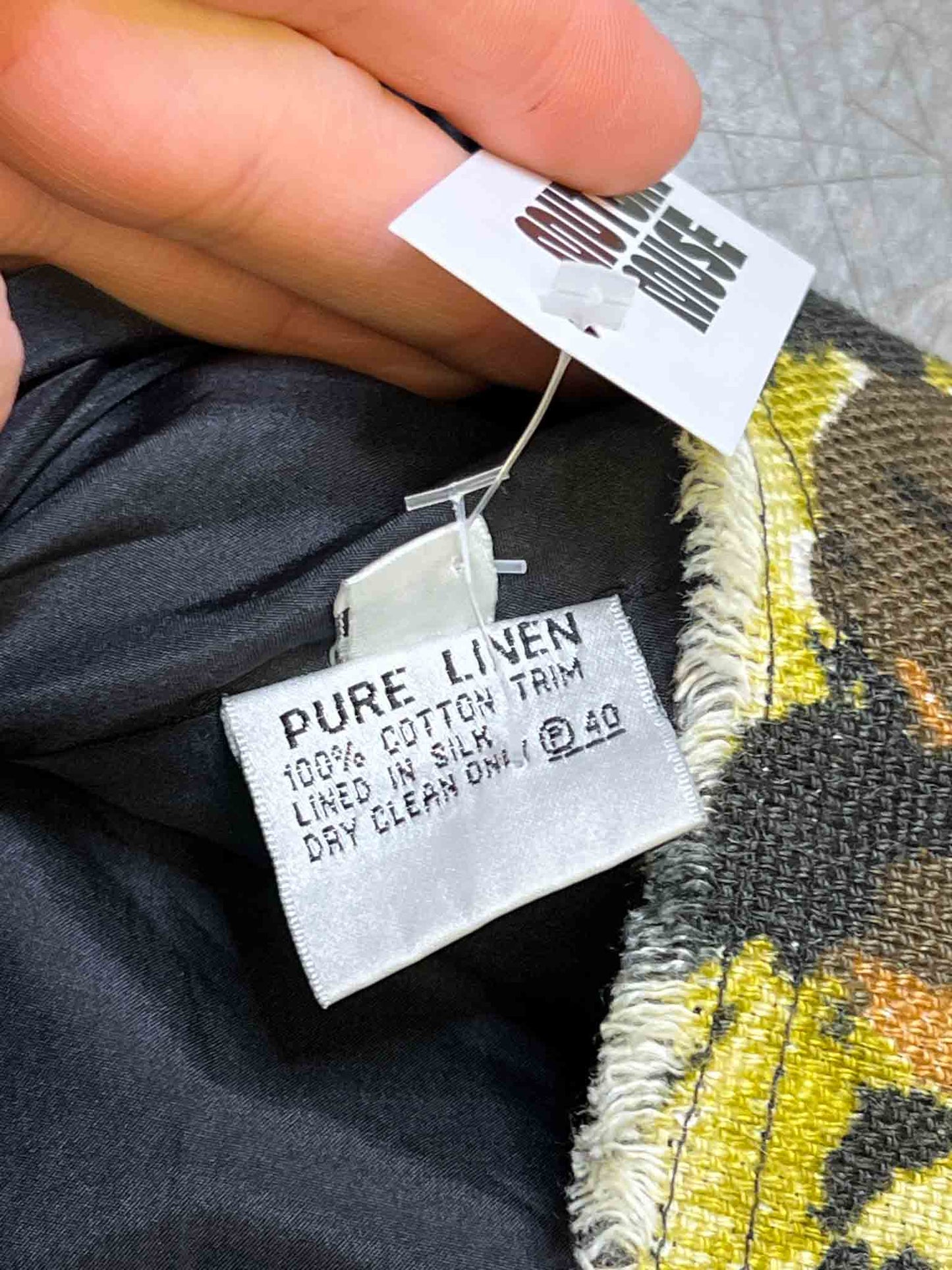 Size 10 | Easton Pearson Linen Skirt