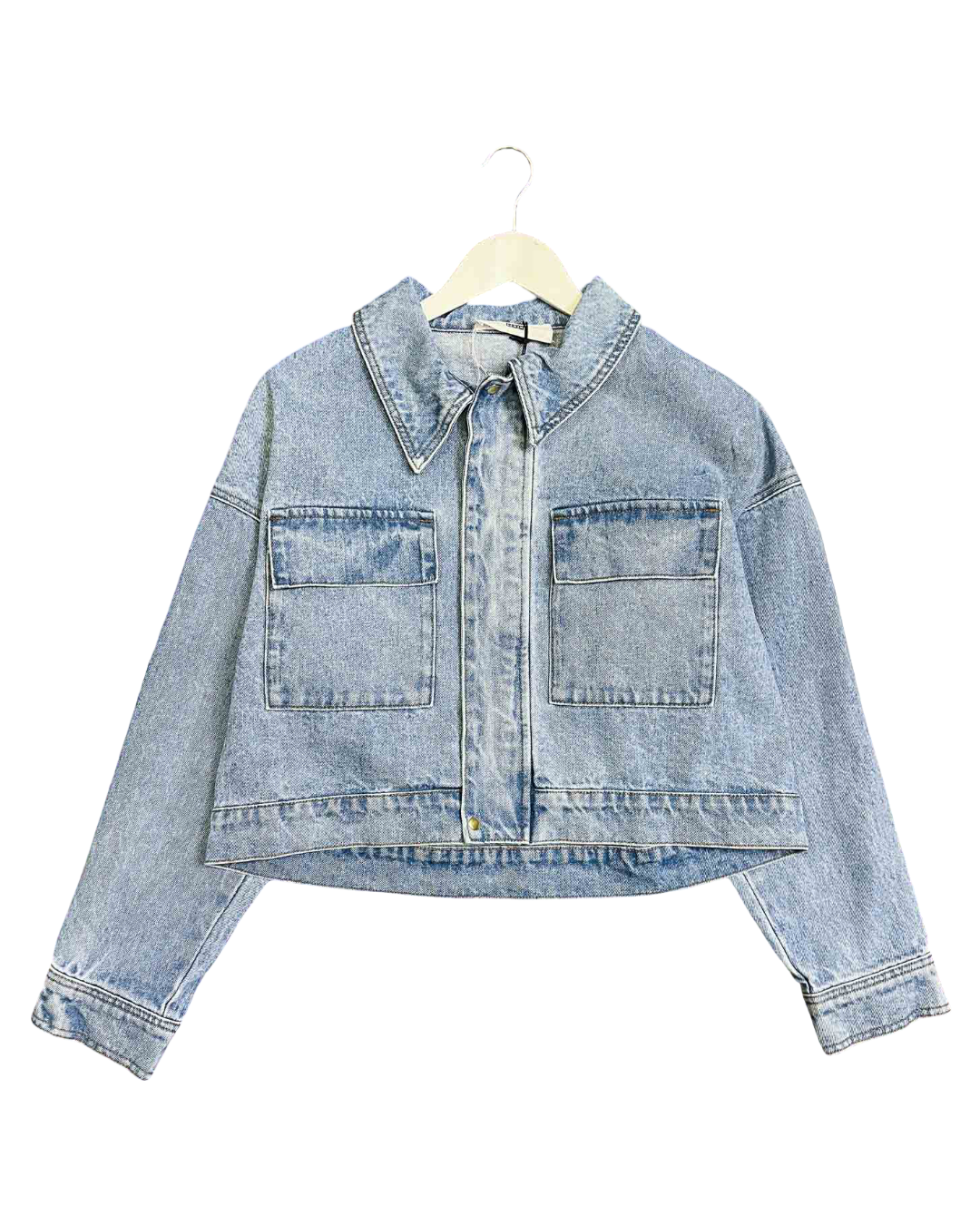 Size 2 (M) | Skin & Threads Boxy Fit Denim Jacket