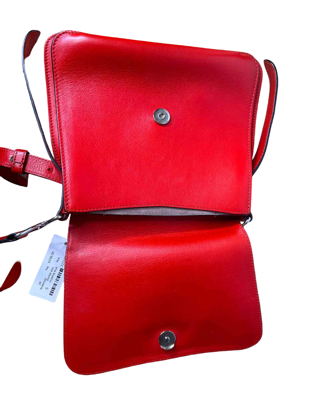 One Size | JW Anderson Red Leather Bag