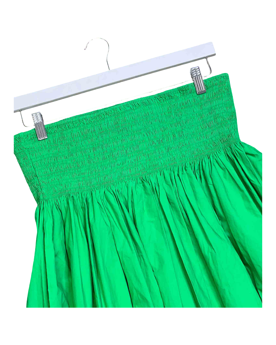 Size L | COS Green Midi Skirt
