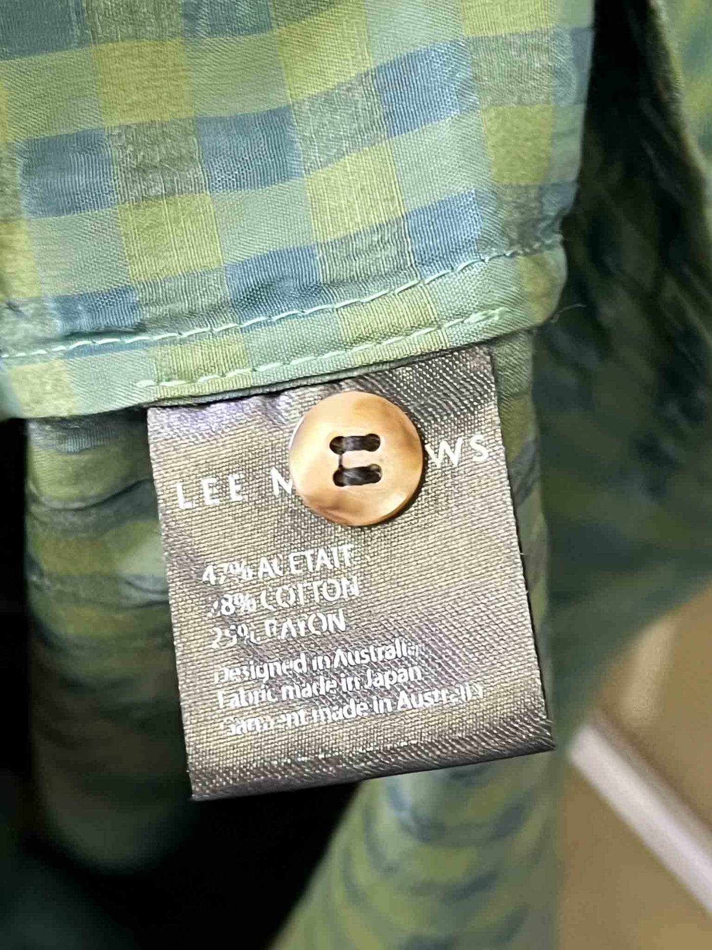 Size 4 (14) | Lee Mathews Gingham Maxi Dress