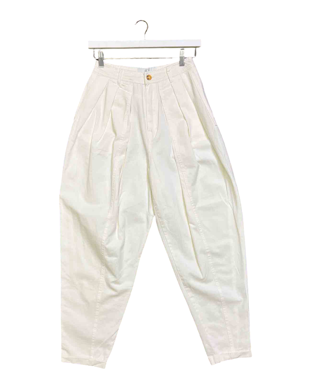 Size 1 (6) | Client Liason Deluxe Line Pleated Barrel Pants