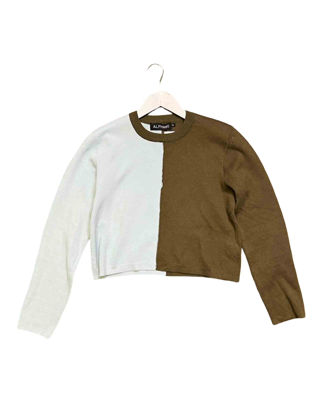 Size M | Alpha60 Two-Tone Knit Jumper
