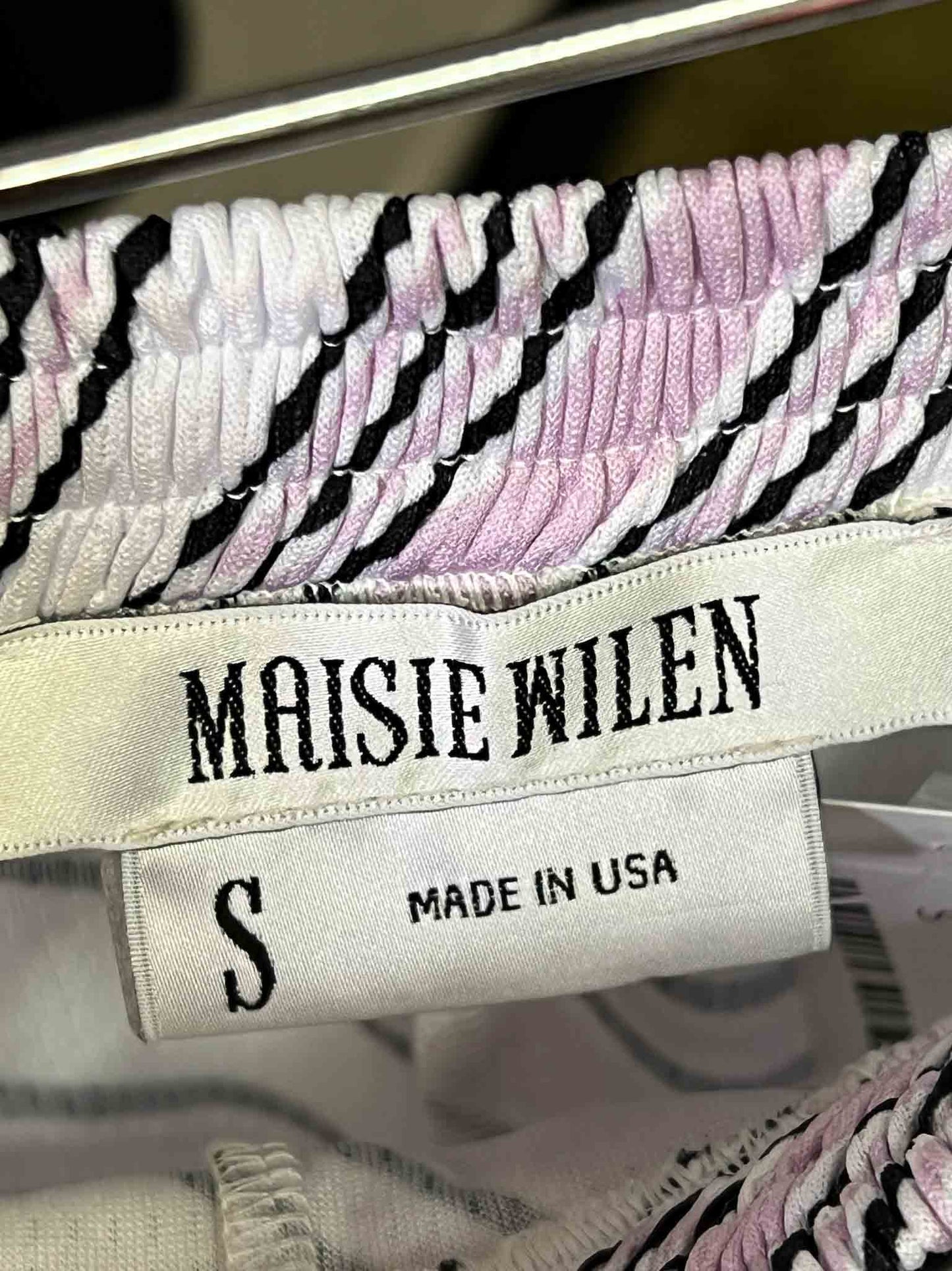 Size S | Maisie Wilen Candy Stripe Flared Pants