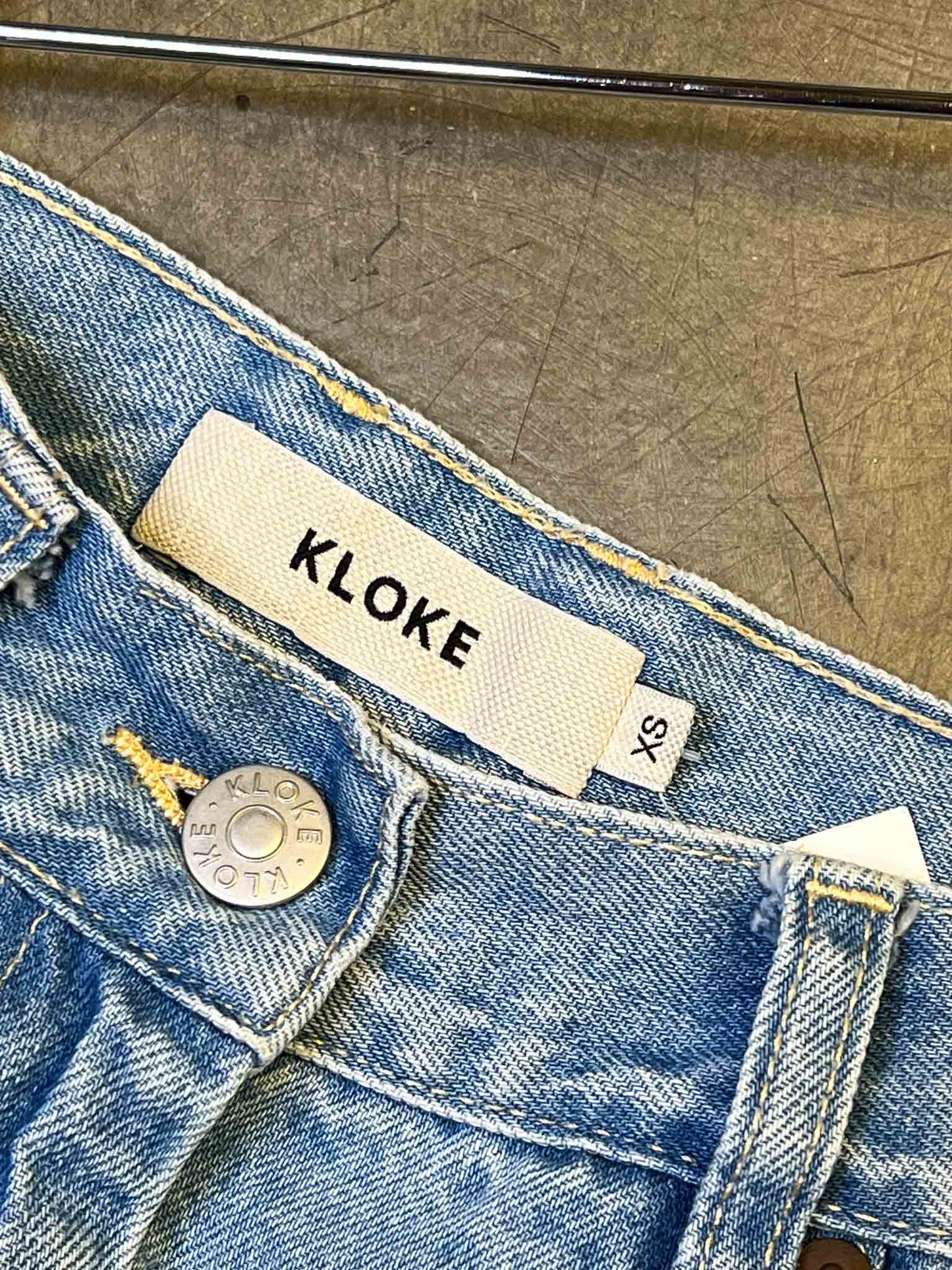 Size XS | Kloke Denim Mini Skirt