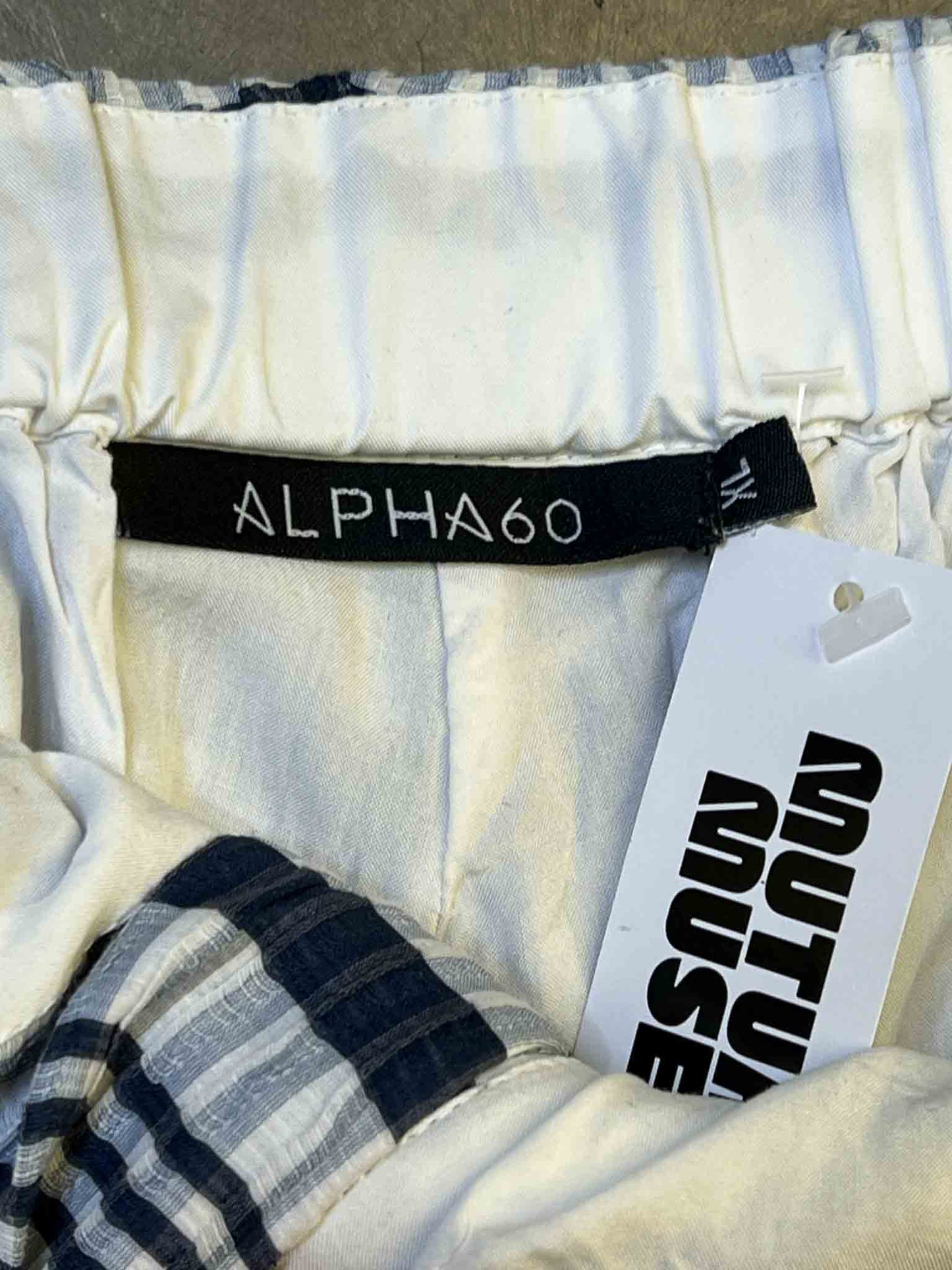 Size XL | Alpha60 Shorts Stripe Wide Culottes