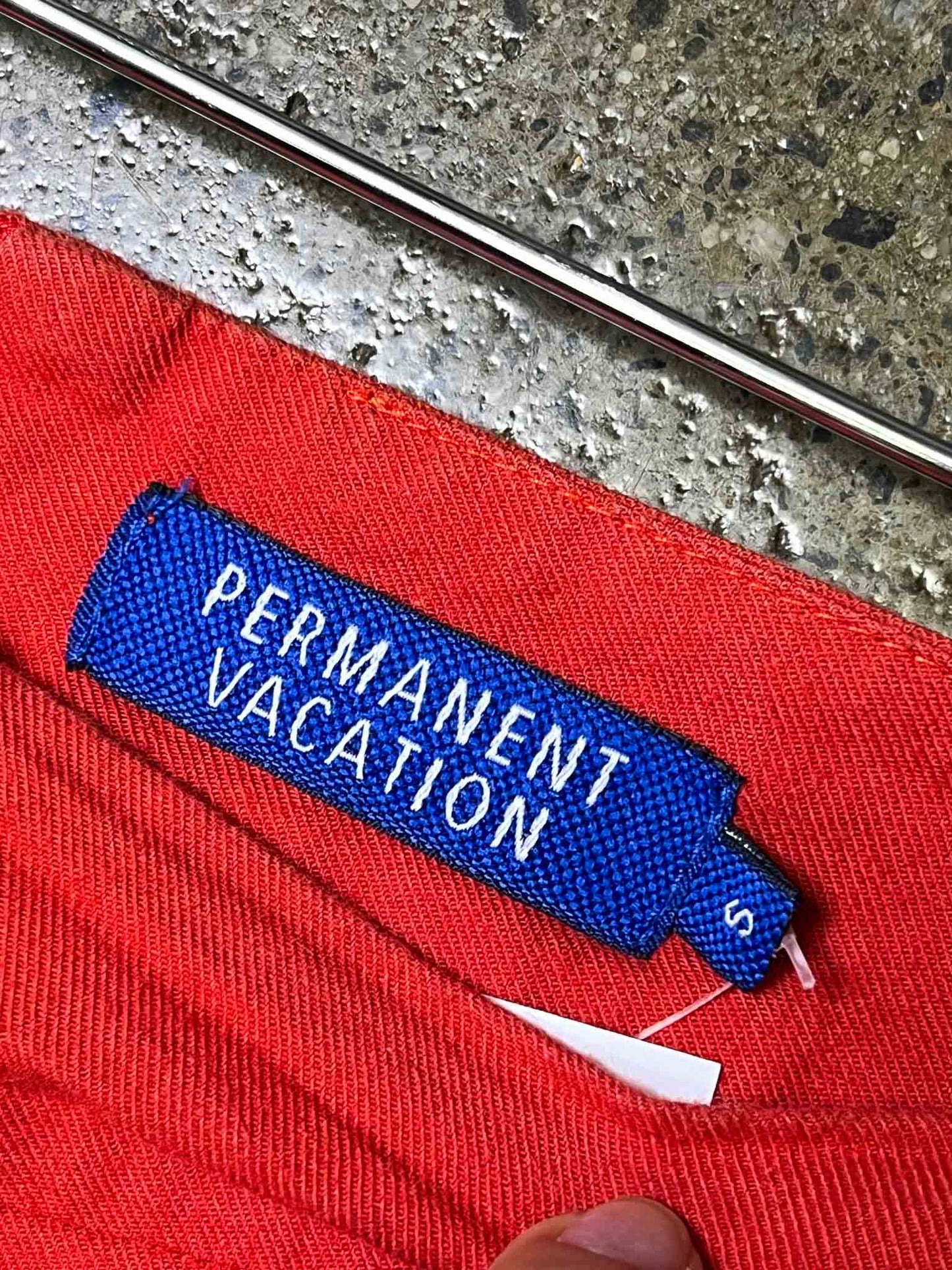 Size S | Permanent Vacation Red Tailored Pants