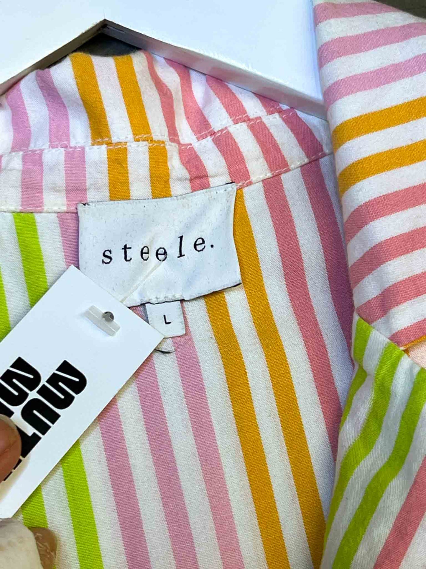 Size L | Steele Paola Midi Cotton Dress