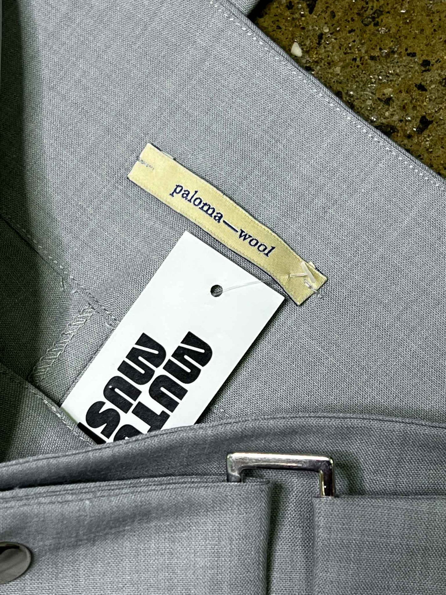 Size L | Paloma Wool Grey Office Pants