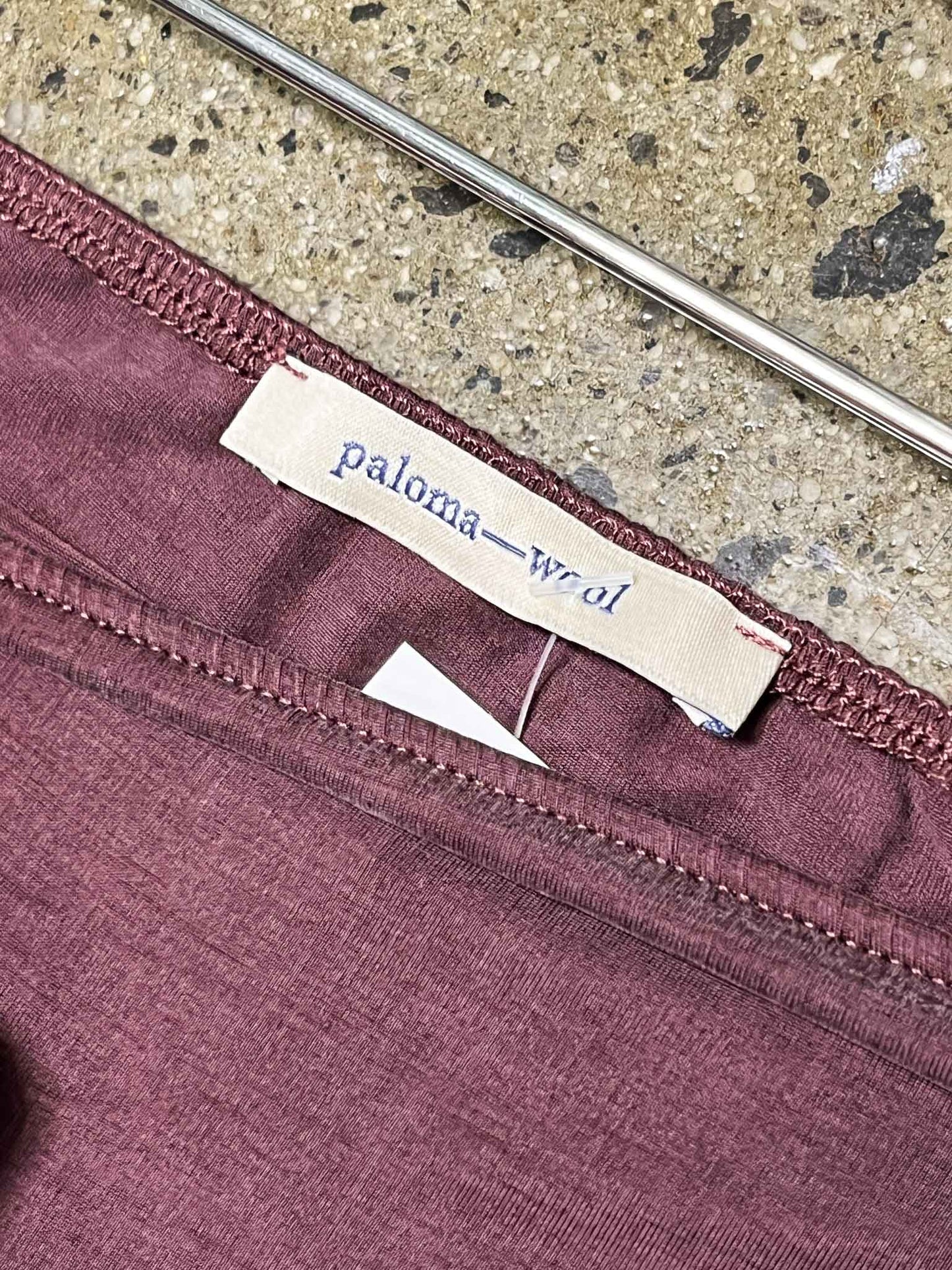 Size XL | Paloma Wool Plumb Side Split Skirt