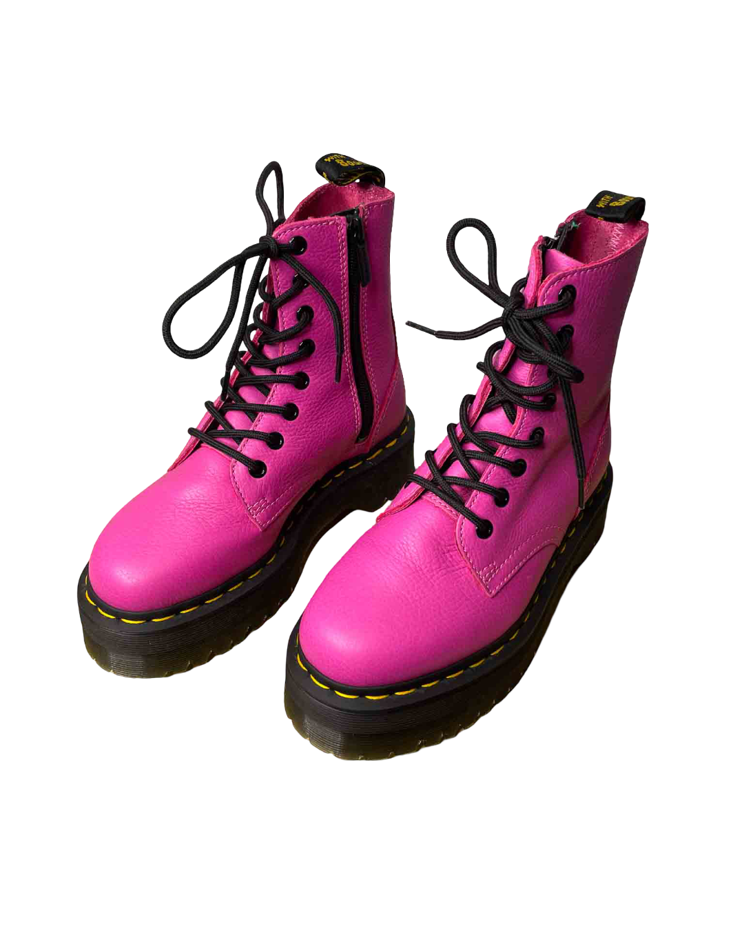 Size 36 | Dr Martens Jadon III Pisa Leather Platform Boots