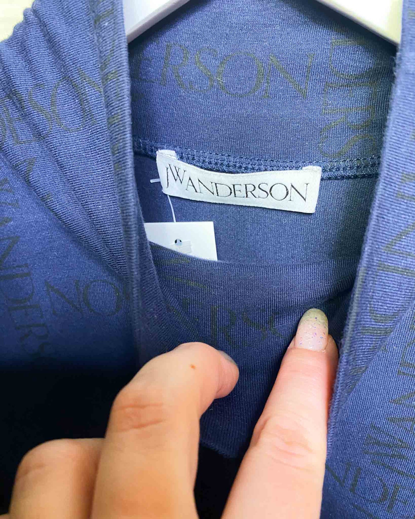 Size S | JW Anderson Asymmetrical Roll Neck Top