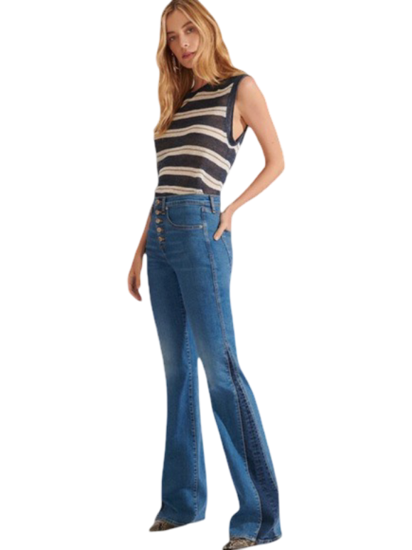 Size 28 | Veronica Beard Kiley Wide Leg Jeans