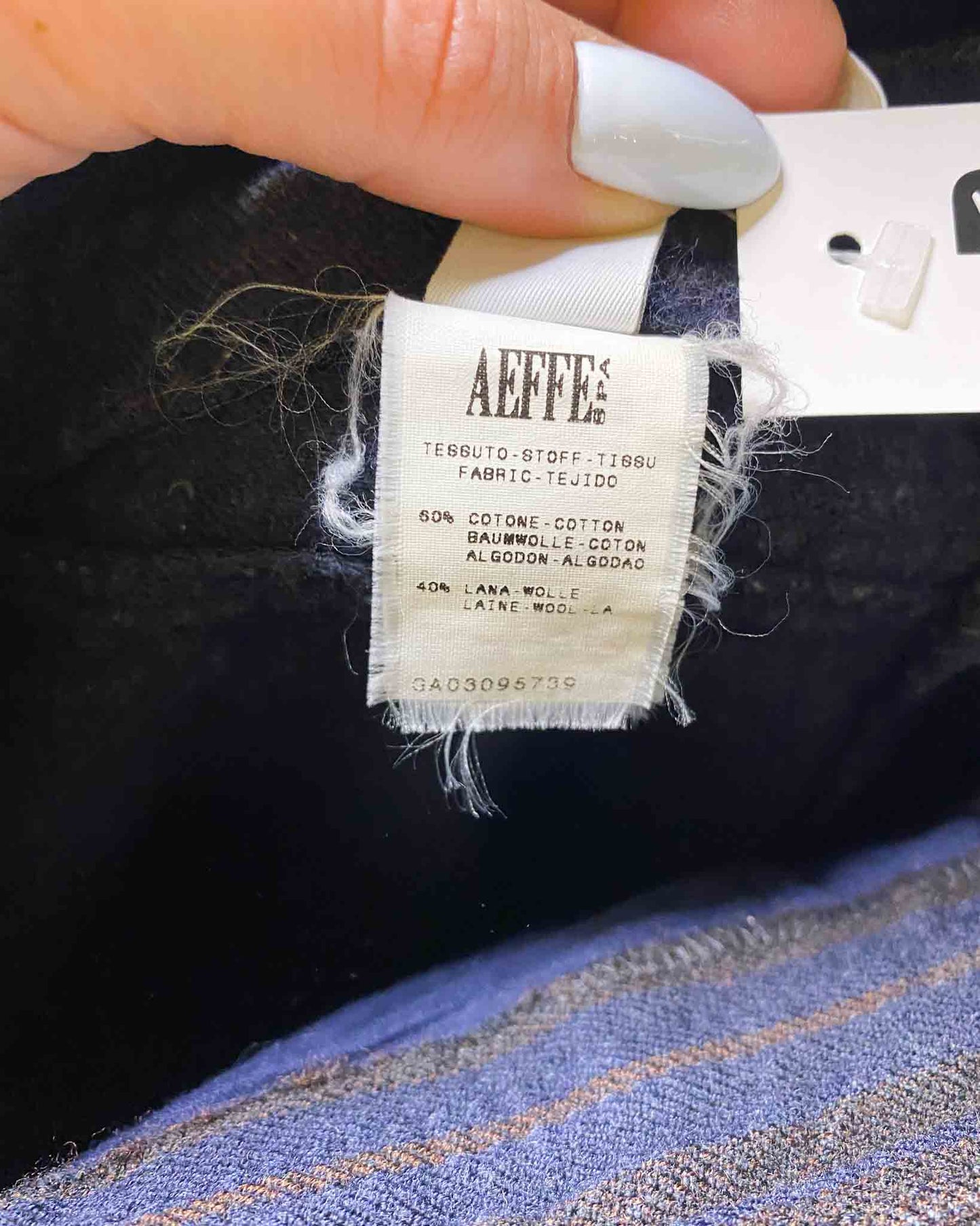 Size 40 (10) | Philosophy Alberta Ferretti Y2K Wool Cotton Jacquard Pants