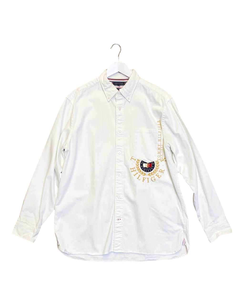 Size XL | Tommy Hilfiger Cotton Embroidered Shirt