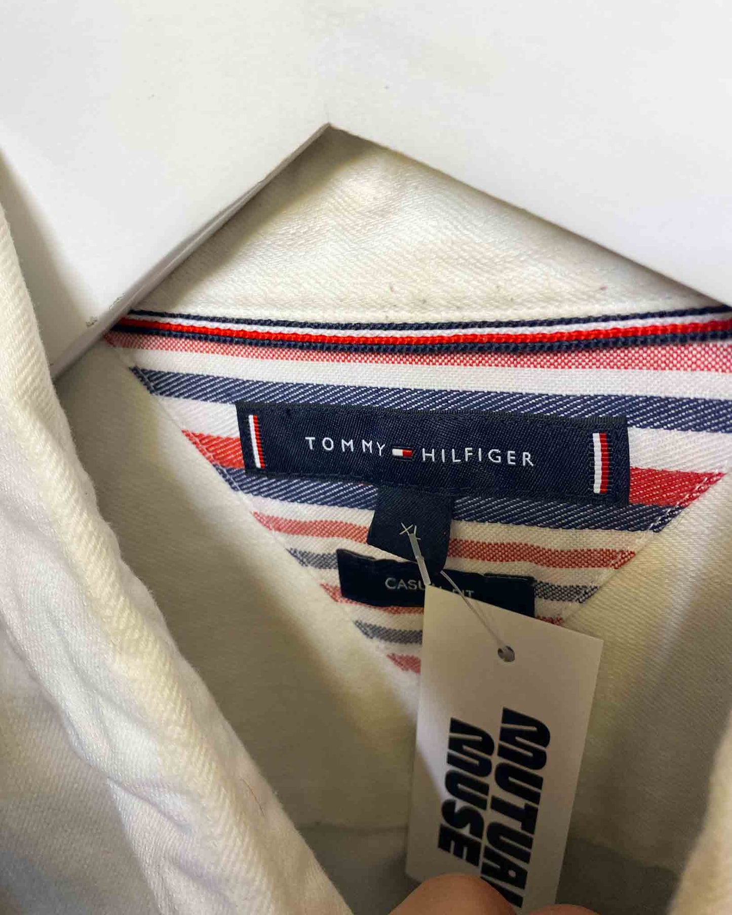 Size XL | Tommy Hilfiger Cotton Embroidered Shirt