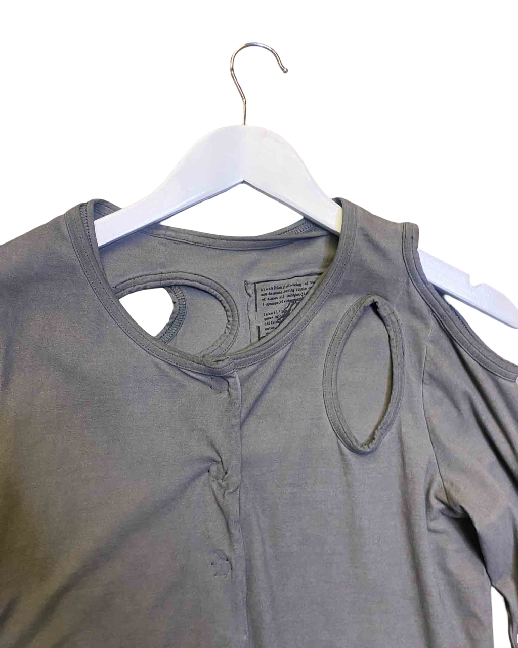 Size M | Runholz Black Label Cutout Cotton Cardigan
