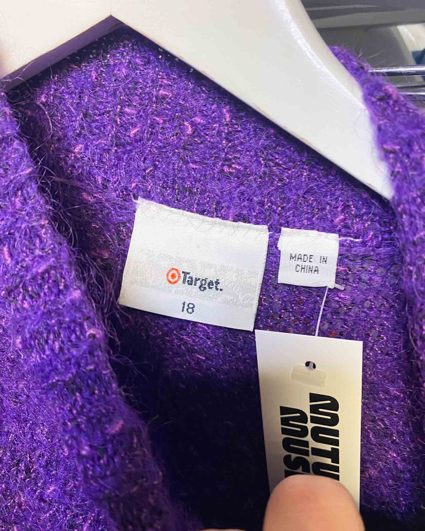 Size 18 | Vintage Target Purple Jumper