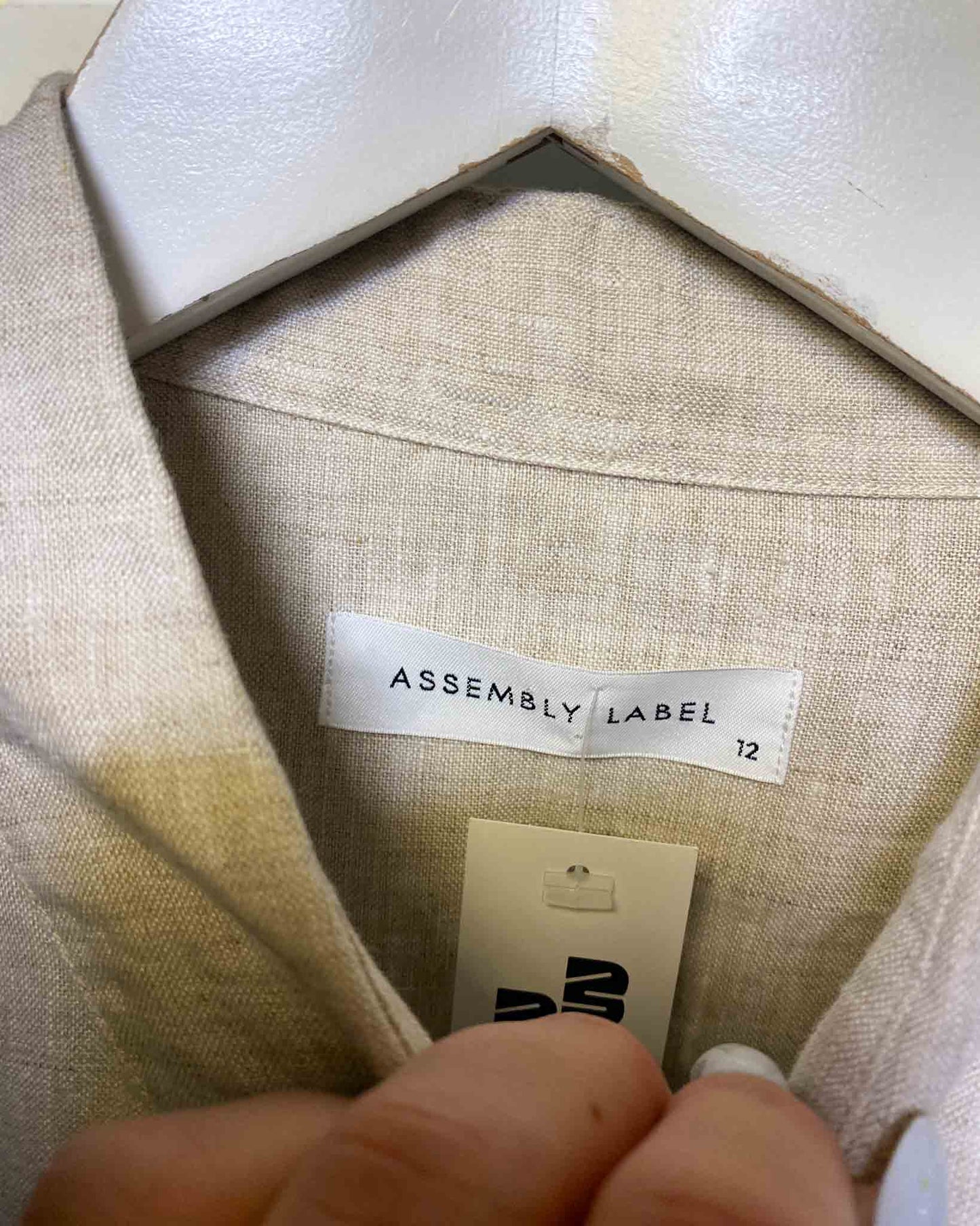 Size 12 | Assembly Label Linen Shirt Dress
