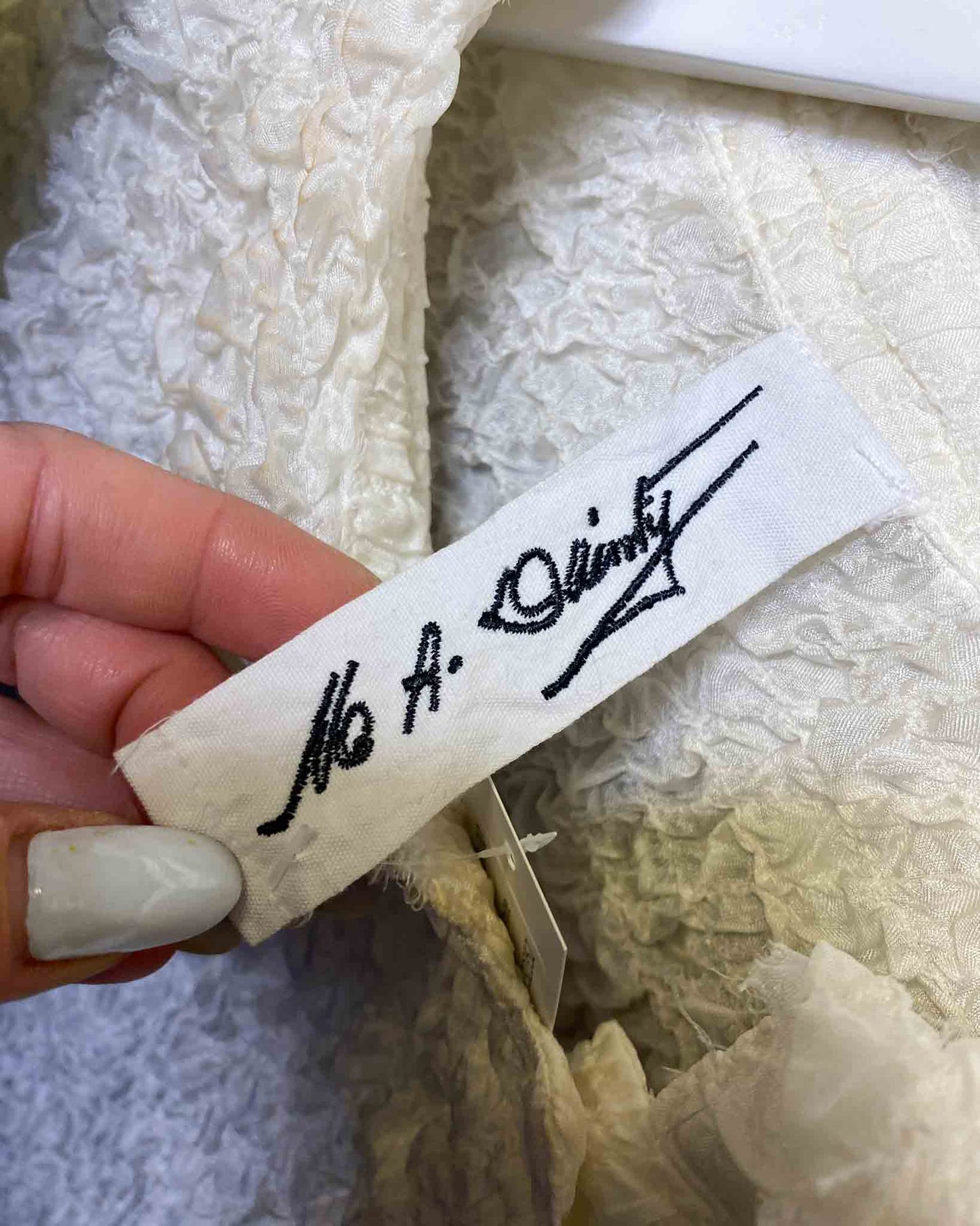 Size M | MA Dainty Crinkle Silk Shirt