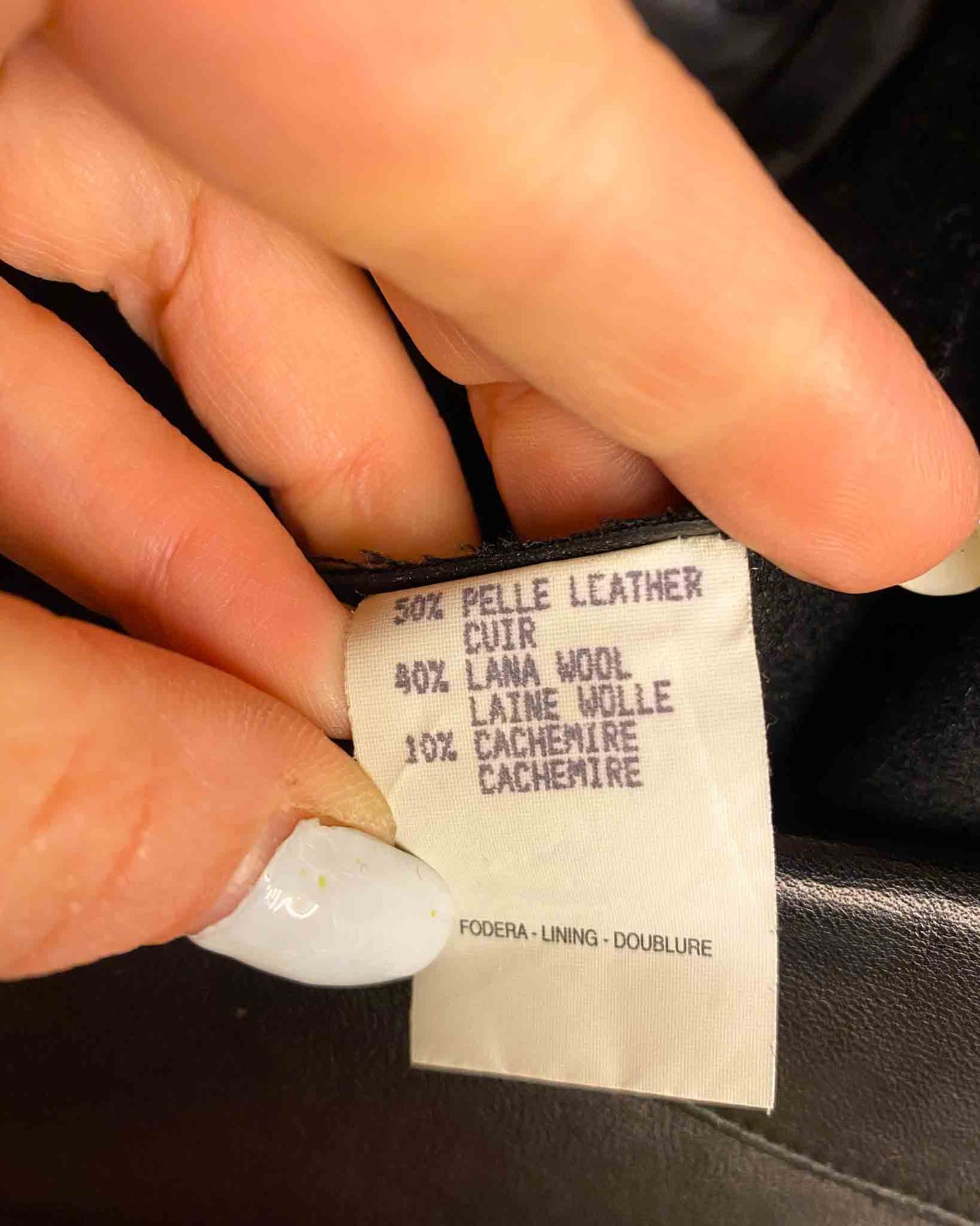 Size 44 (8/10) | Gucci Y2K 1999 Leather Jacket