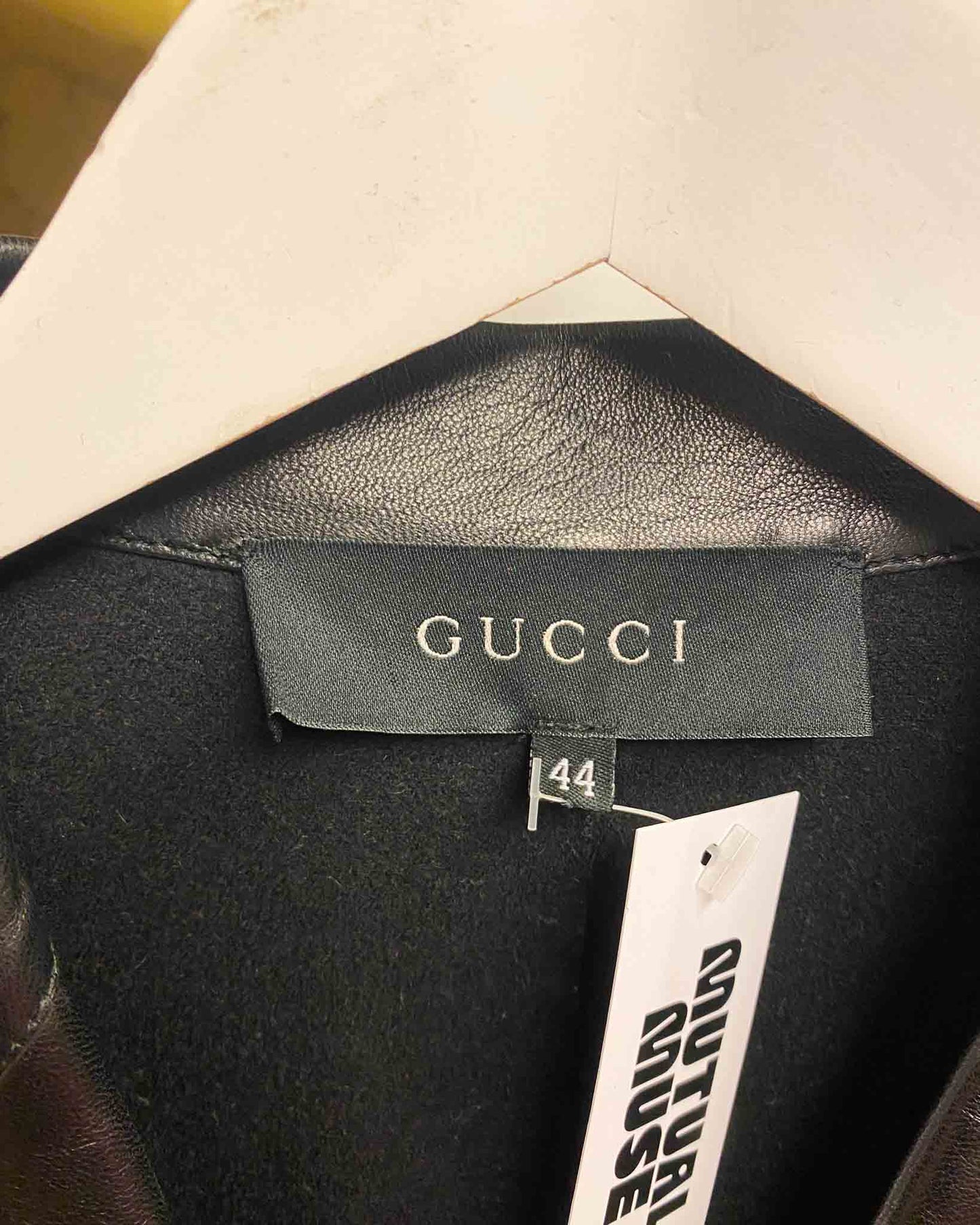 Size 44 (8/10) | Gucci Y2K 1999 Leather Jacket