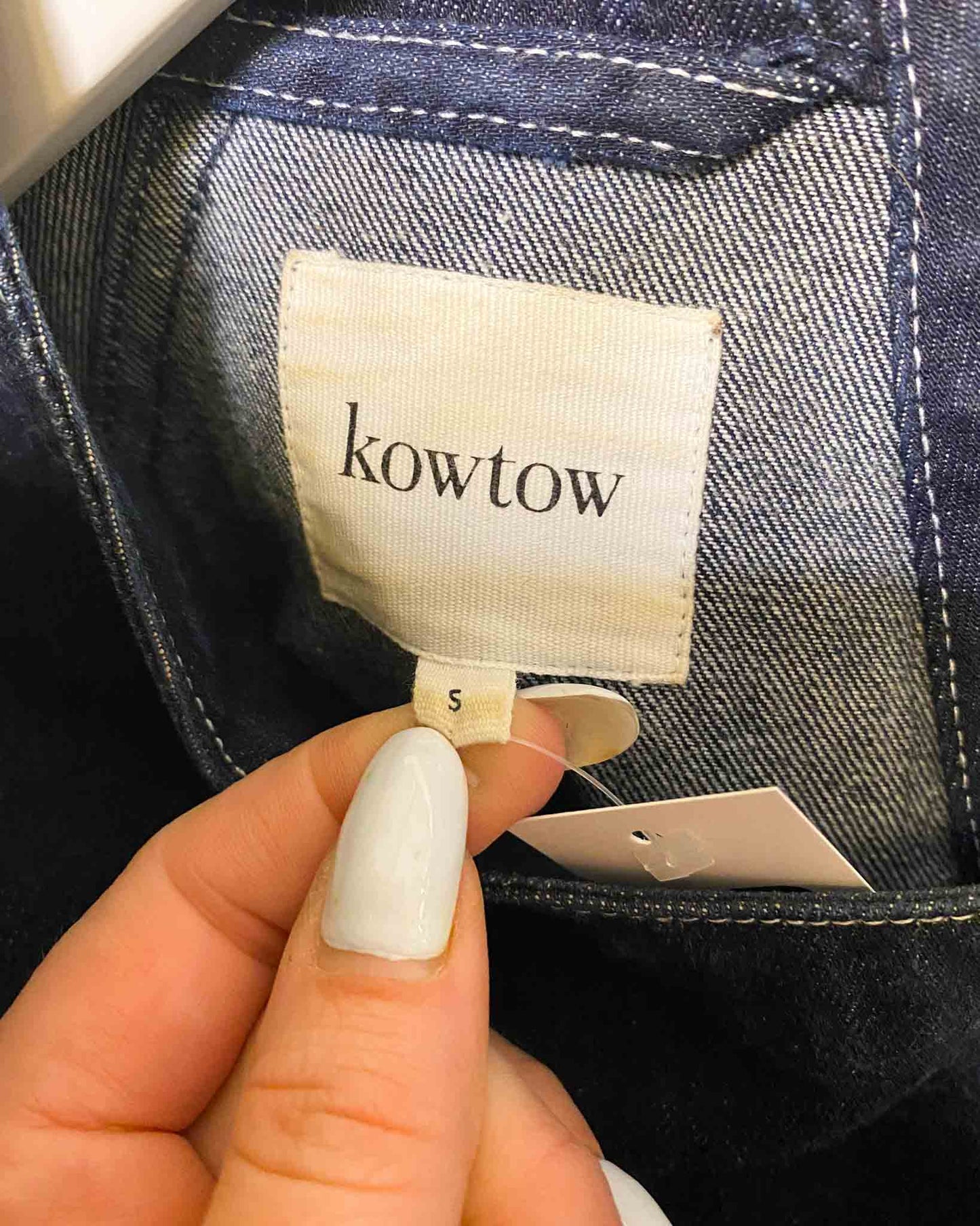 Size S | Kowtow Technique Denim Dress