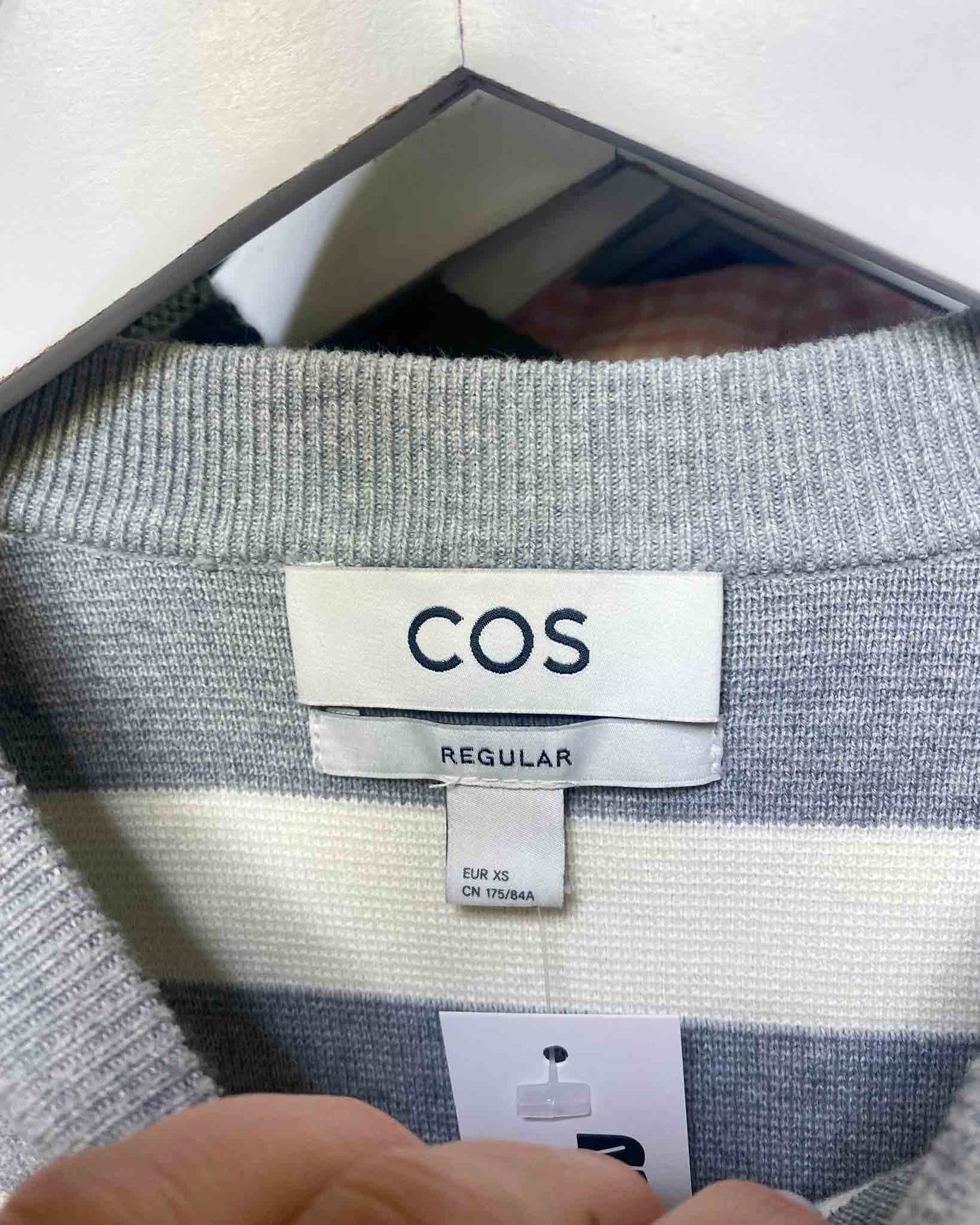 Size XS | Cos Cotton Striped Jumper