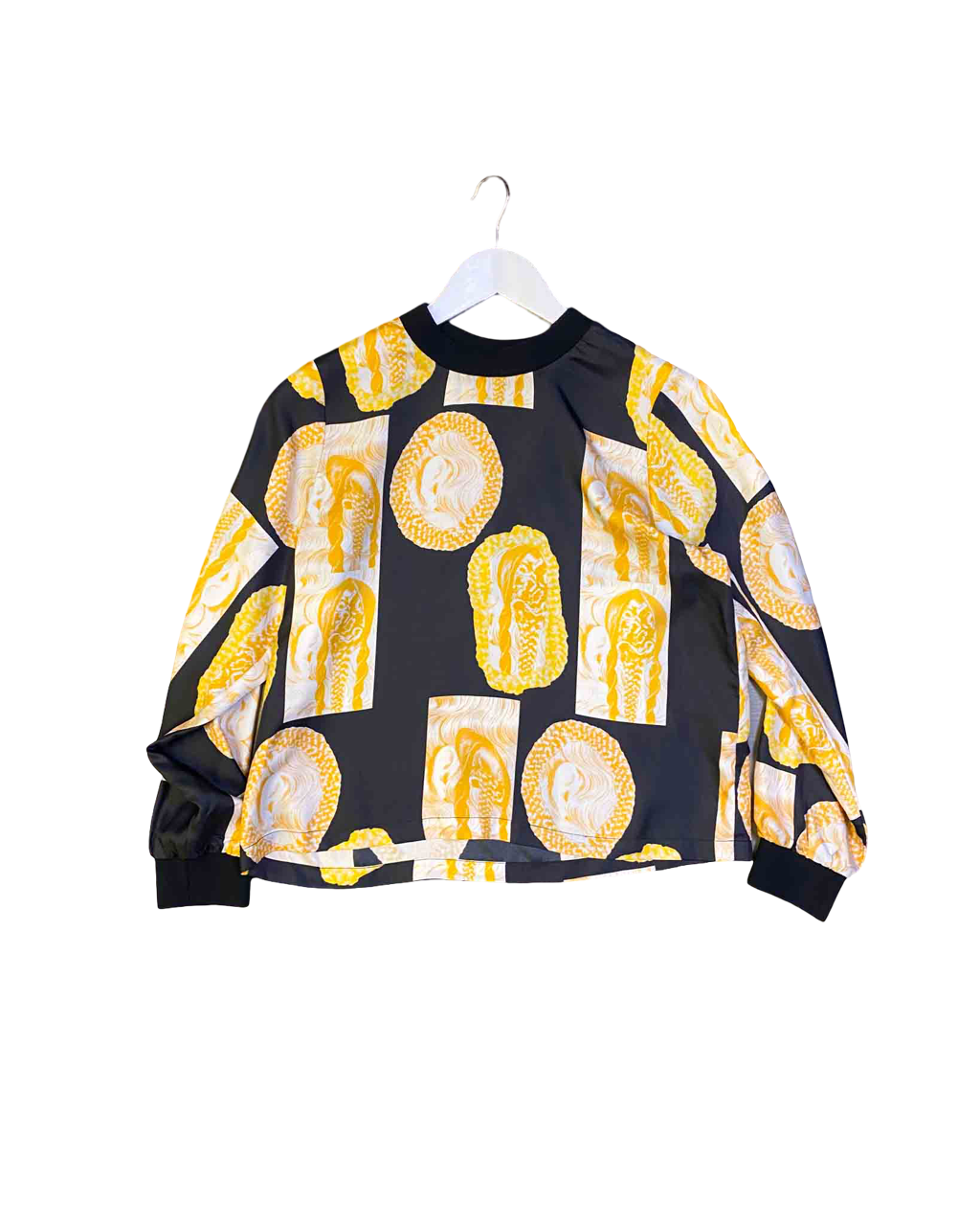 Size XXS | Alpha60 Silk Hairstyles Top With Tags