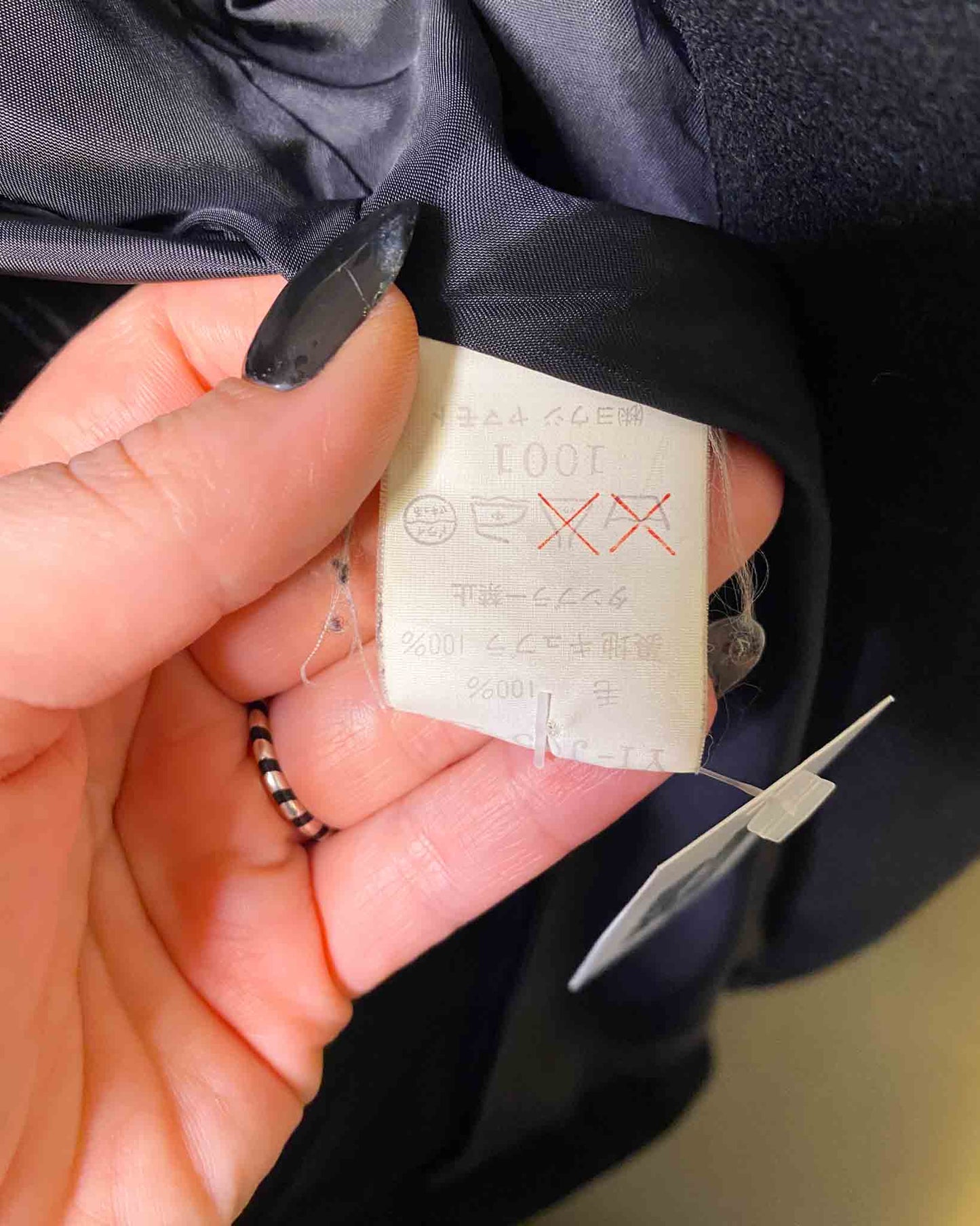 Size M | Y's Fitted Wool Jacket