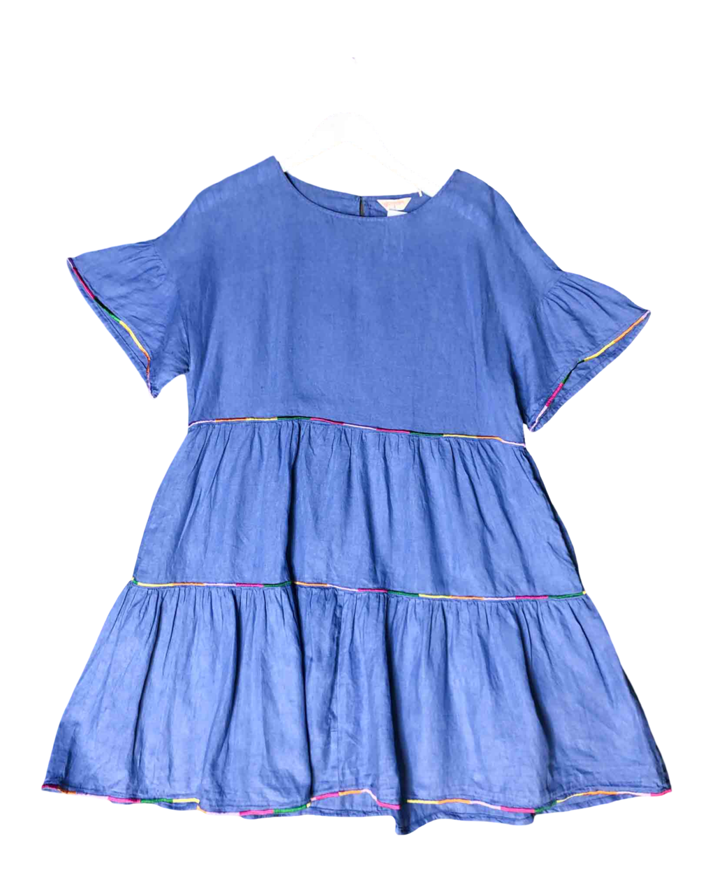 Size 16 | Gorman Tiered Linen Mini Dress