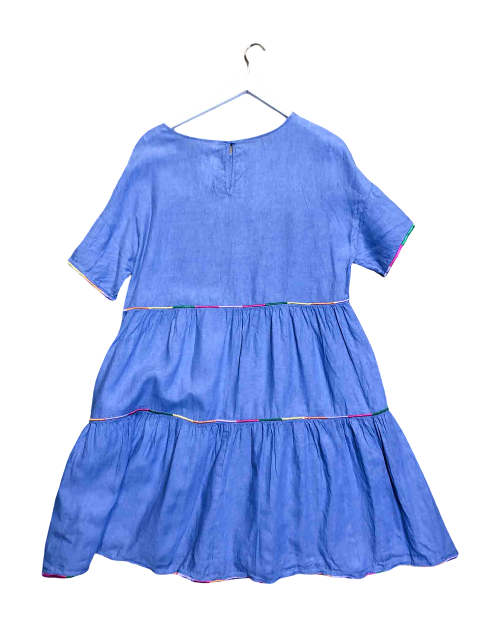 Size 16 | Gorman Tiered Linen Mini Dress