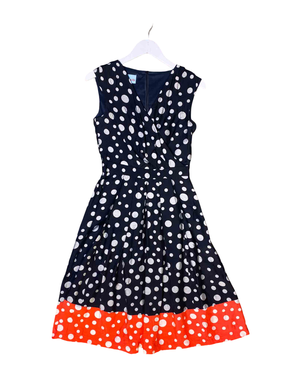 Size 8 | Maiocchi Polka Dot Sleeveless Dress