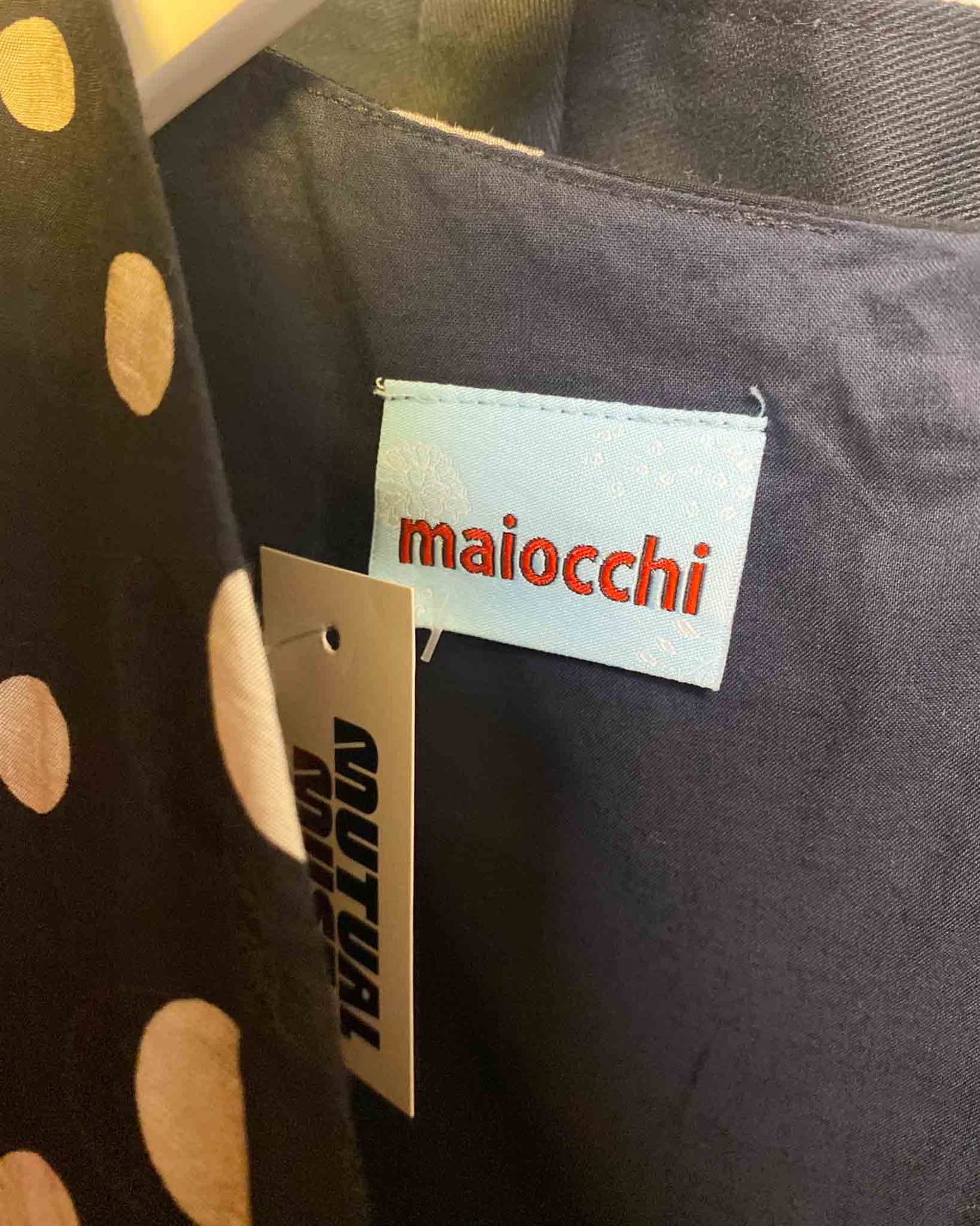 Size 8 | Maiocchi Polka Dot Sleeveless Dress