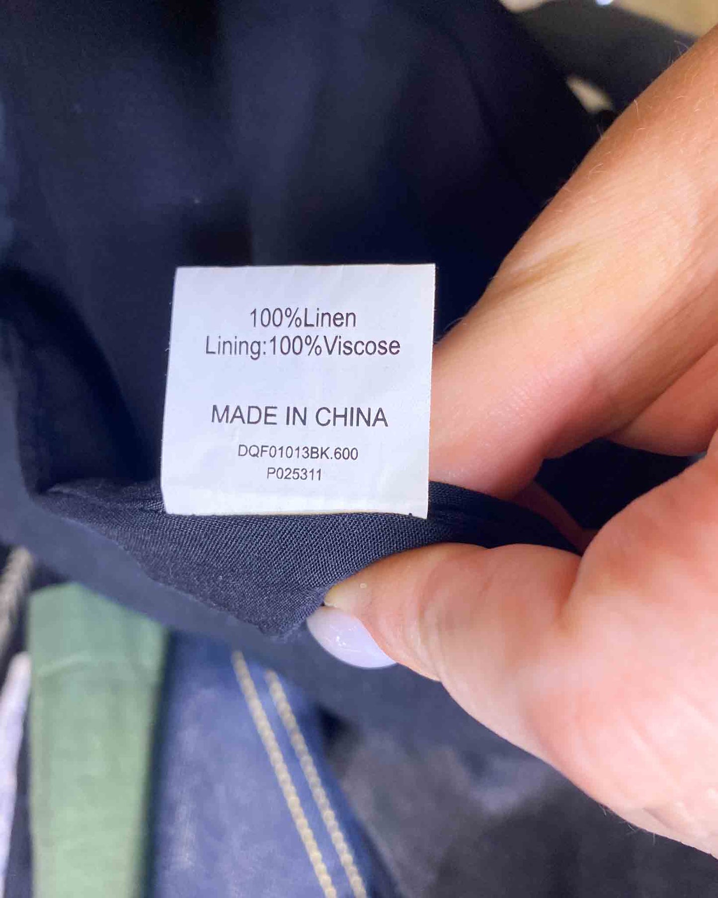 Size 16 | DISSH Linen Vest