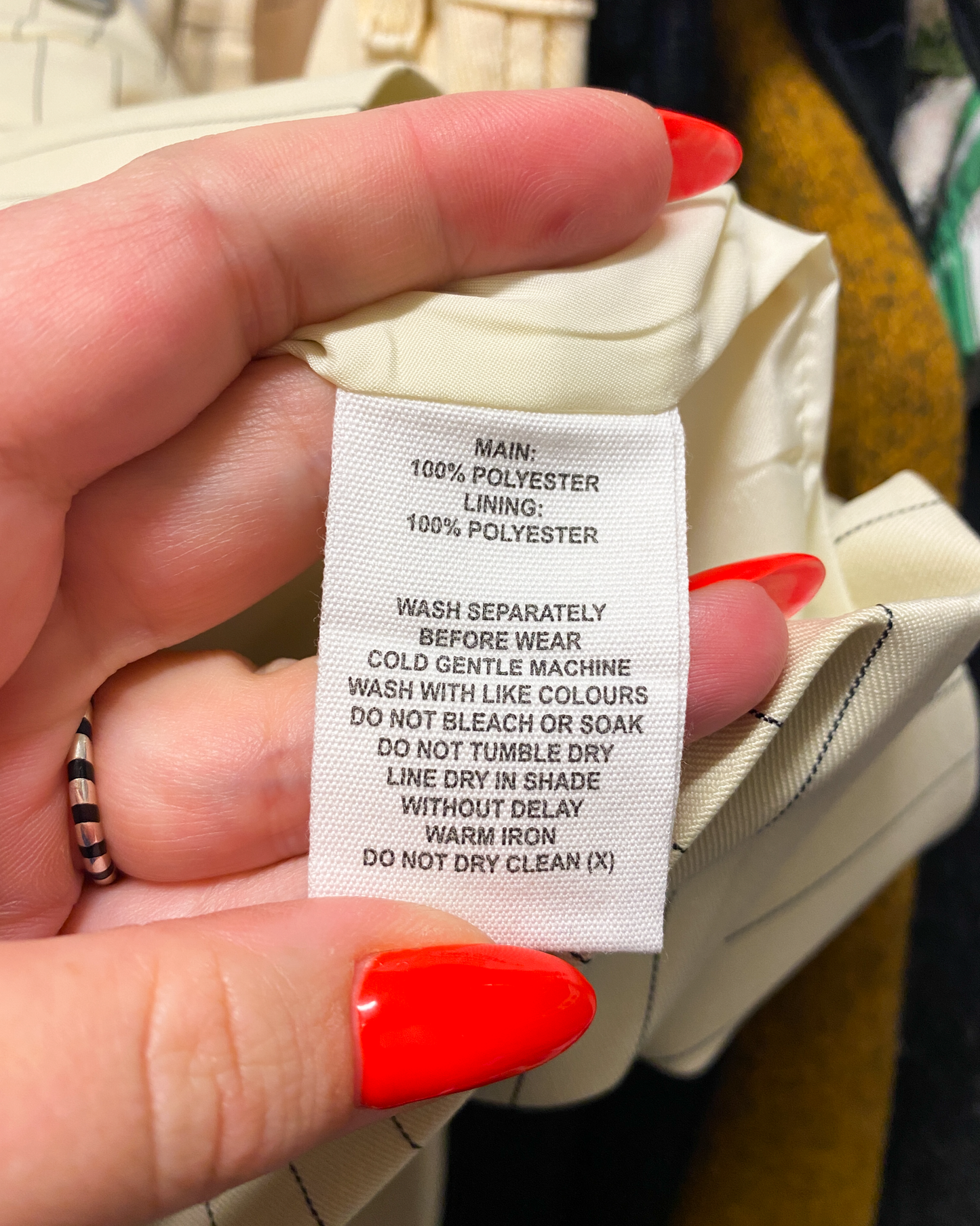 Size 14 | Lover Pinstripe Mini Skirt