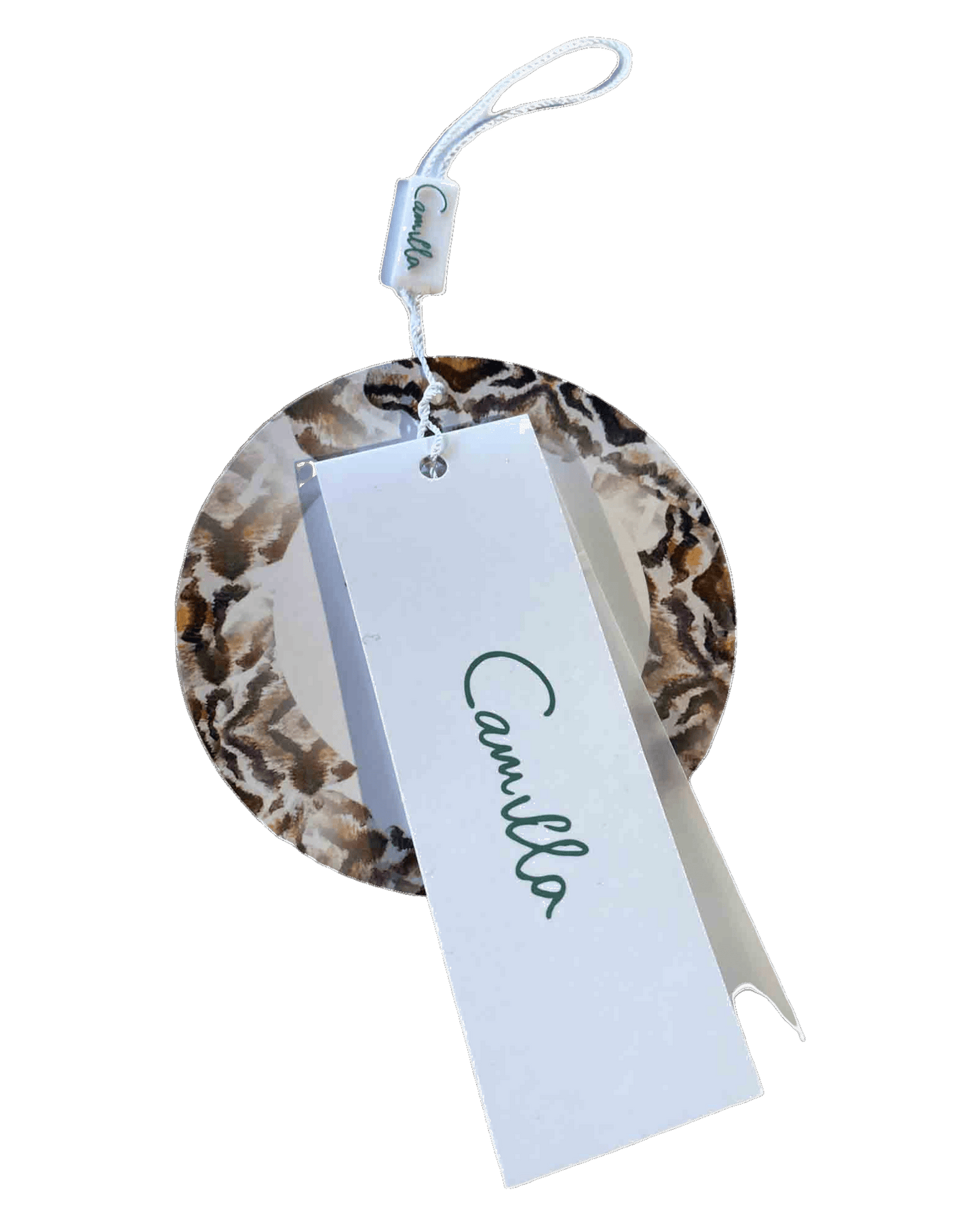 Camilla Tiger Silk Scarf With Tags