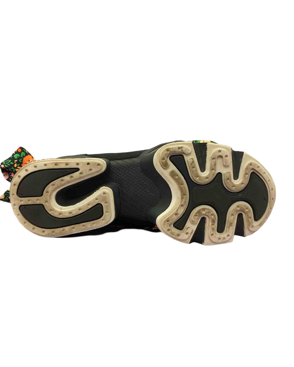 Size 38 | Ganni Floral Tie Shoes