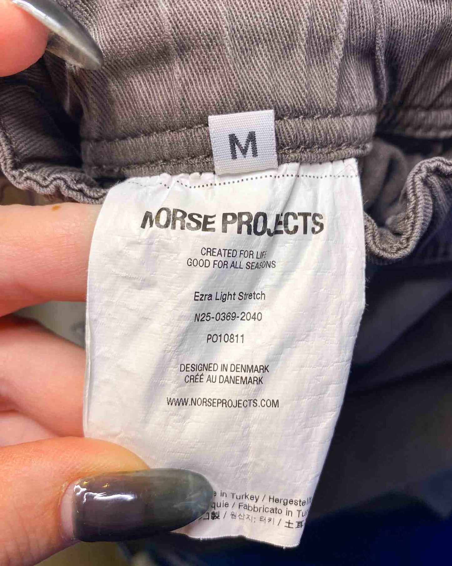 Size M | Norse Projects Slim Pants