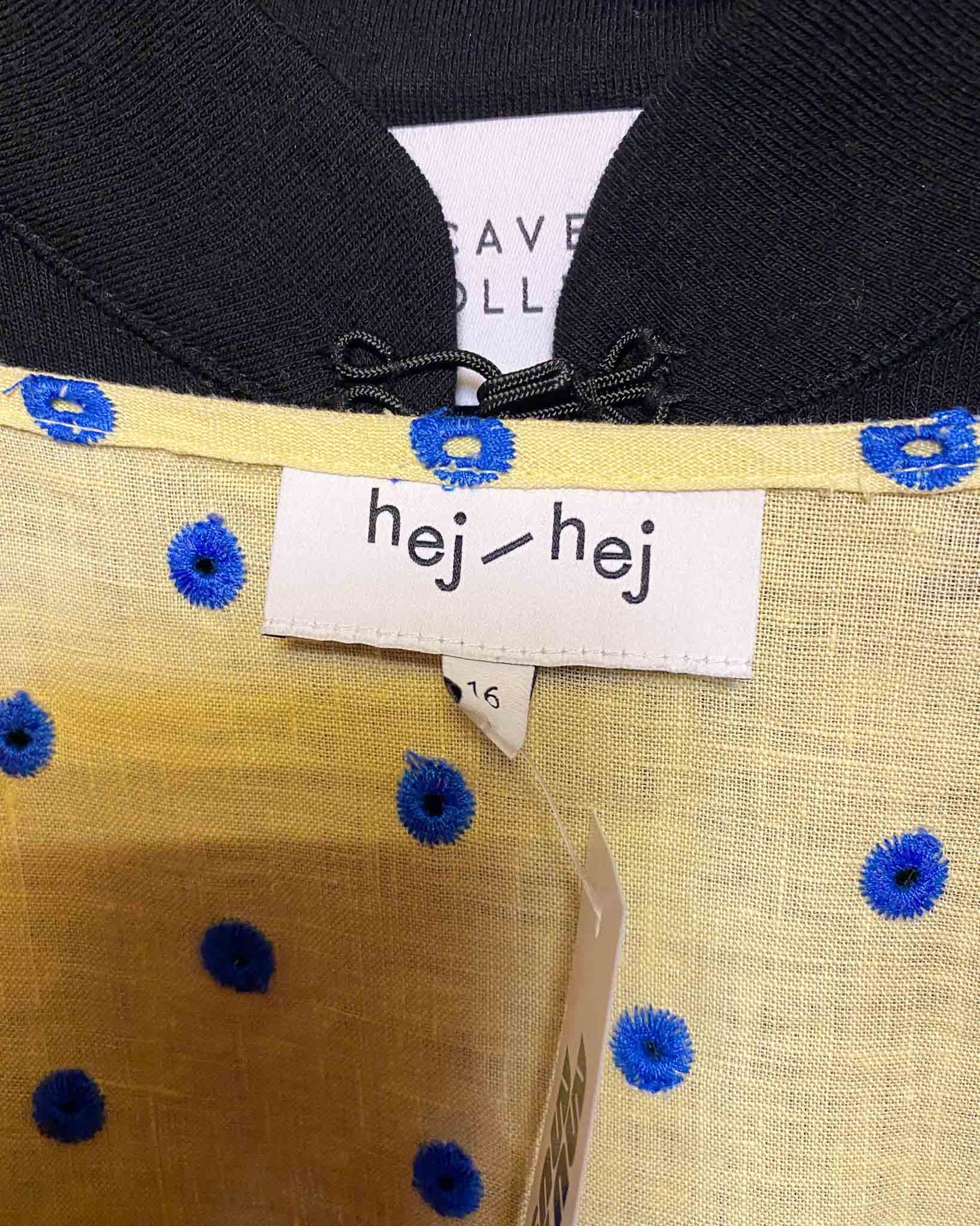 Size 16 | Hej Hej Linen Wrap Dress