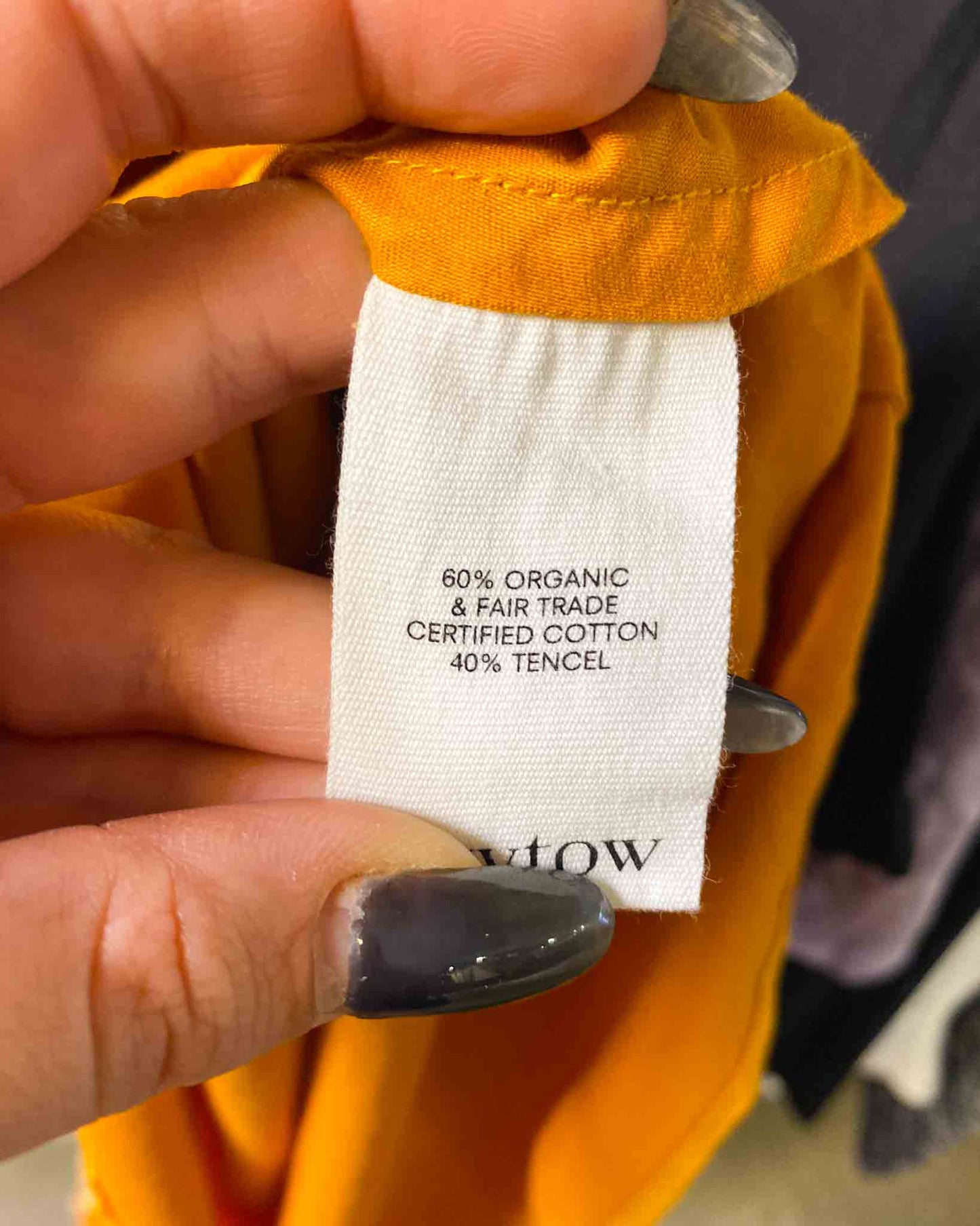 Size S | Kowtow Ada Cotton Slip Dress