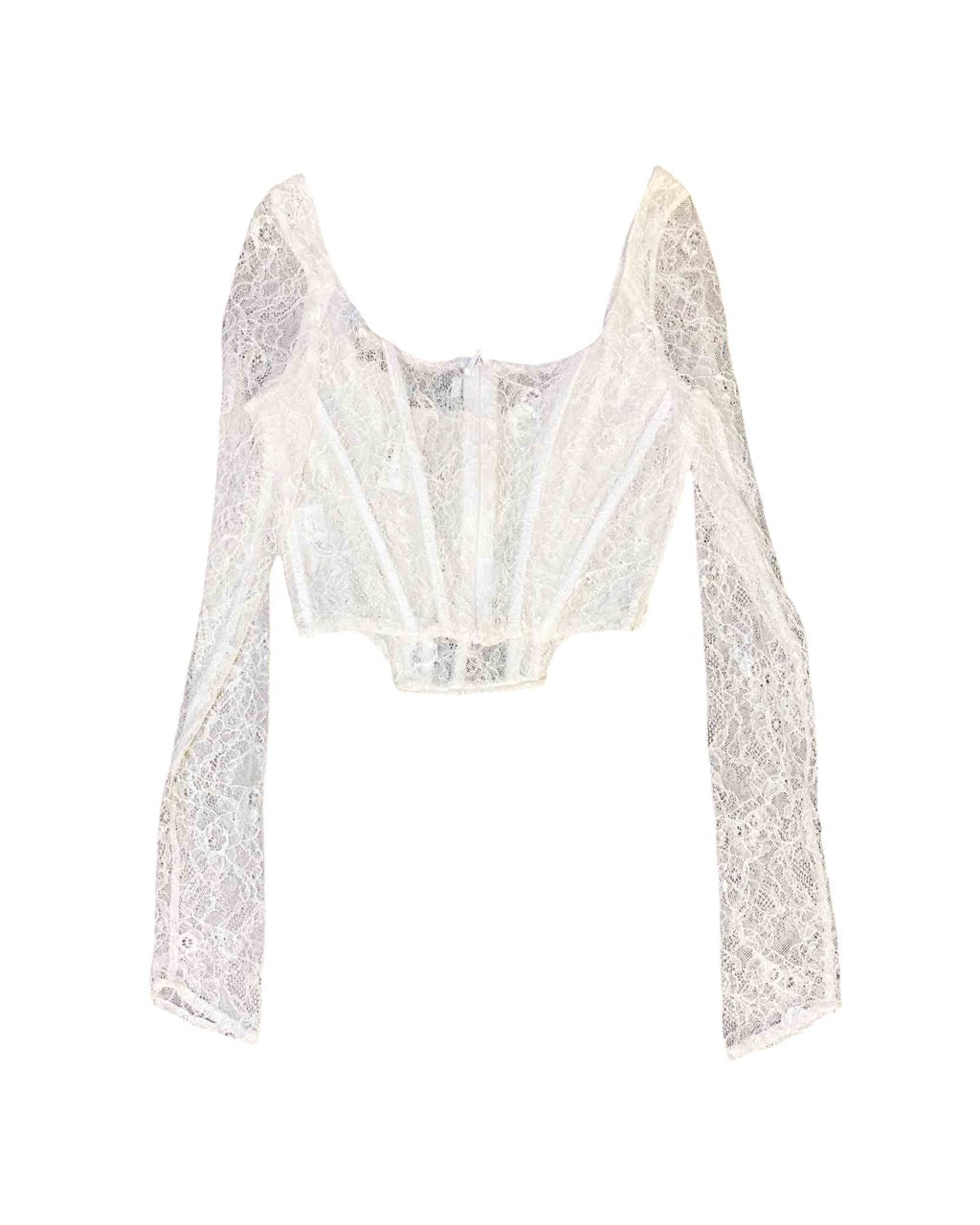 Size S | Guizio Lace Corset Top