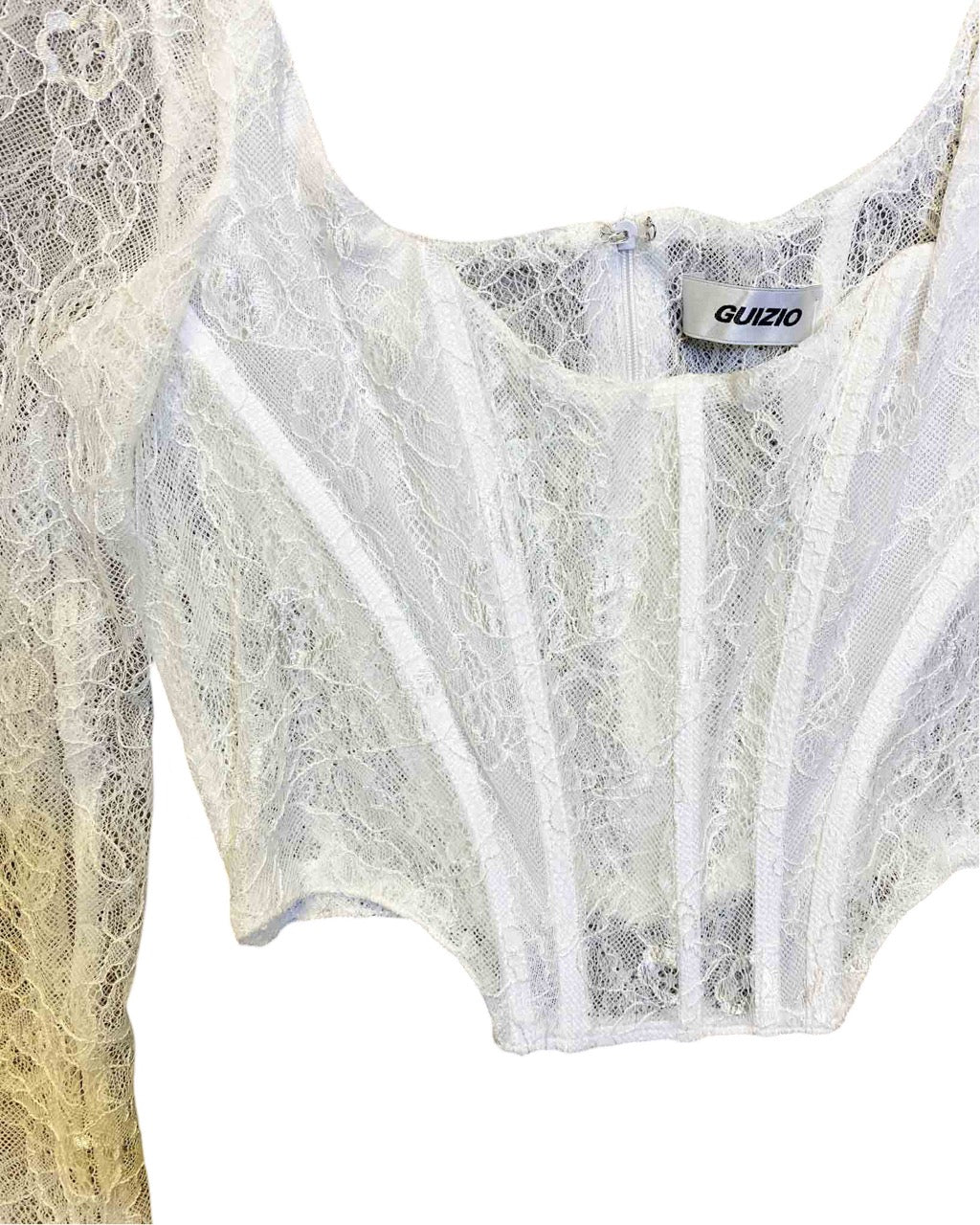 Size S | Guizio Lace Corset Top