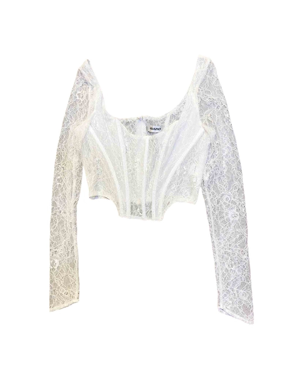 Size S | Guizio Lace Corset Top