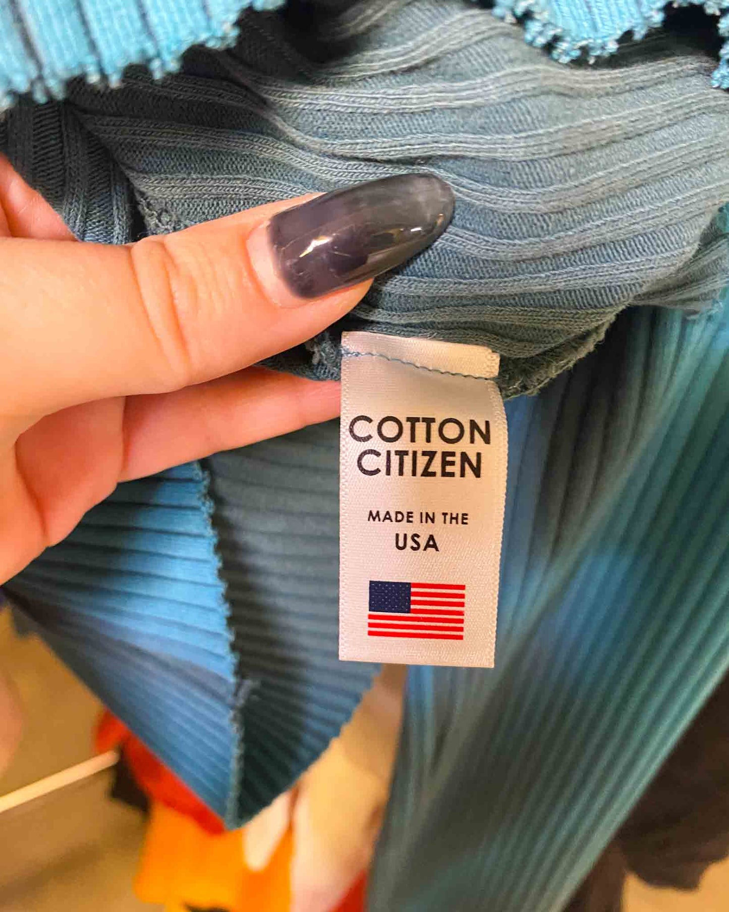 Size S | Cotton Citizen Ribbed Polo Top