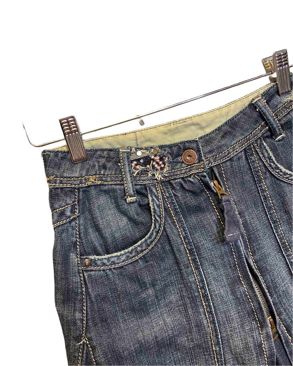 Size XS | Marithé François Girbaud Y2K Denim Skirt