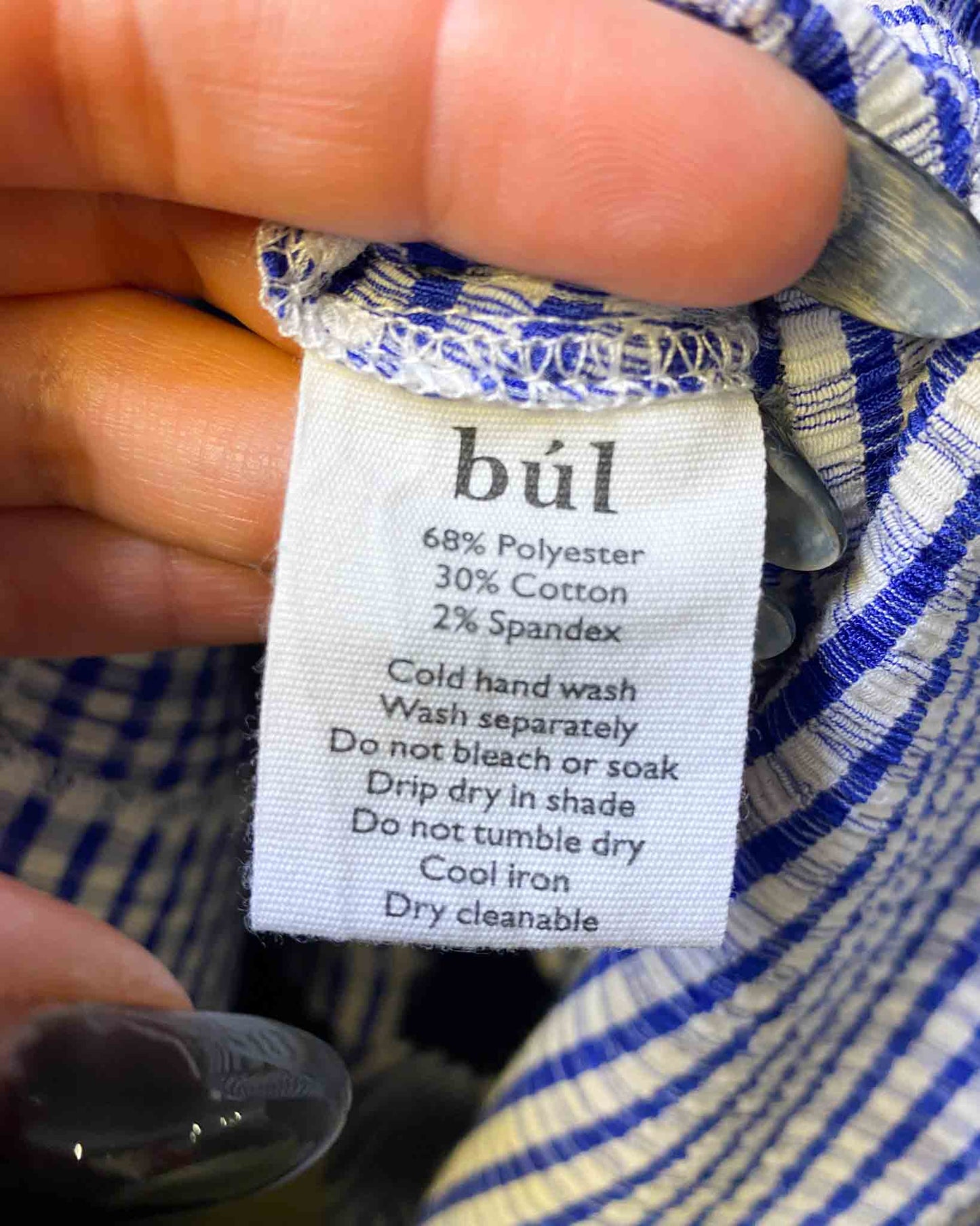 Size 8 | Búl Gingham Maxi Skirt