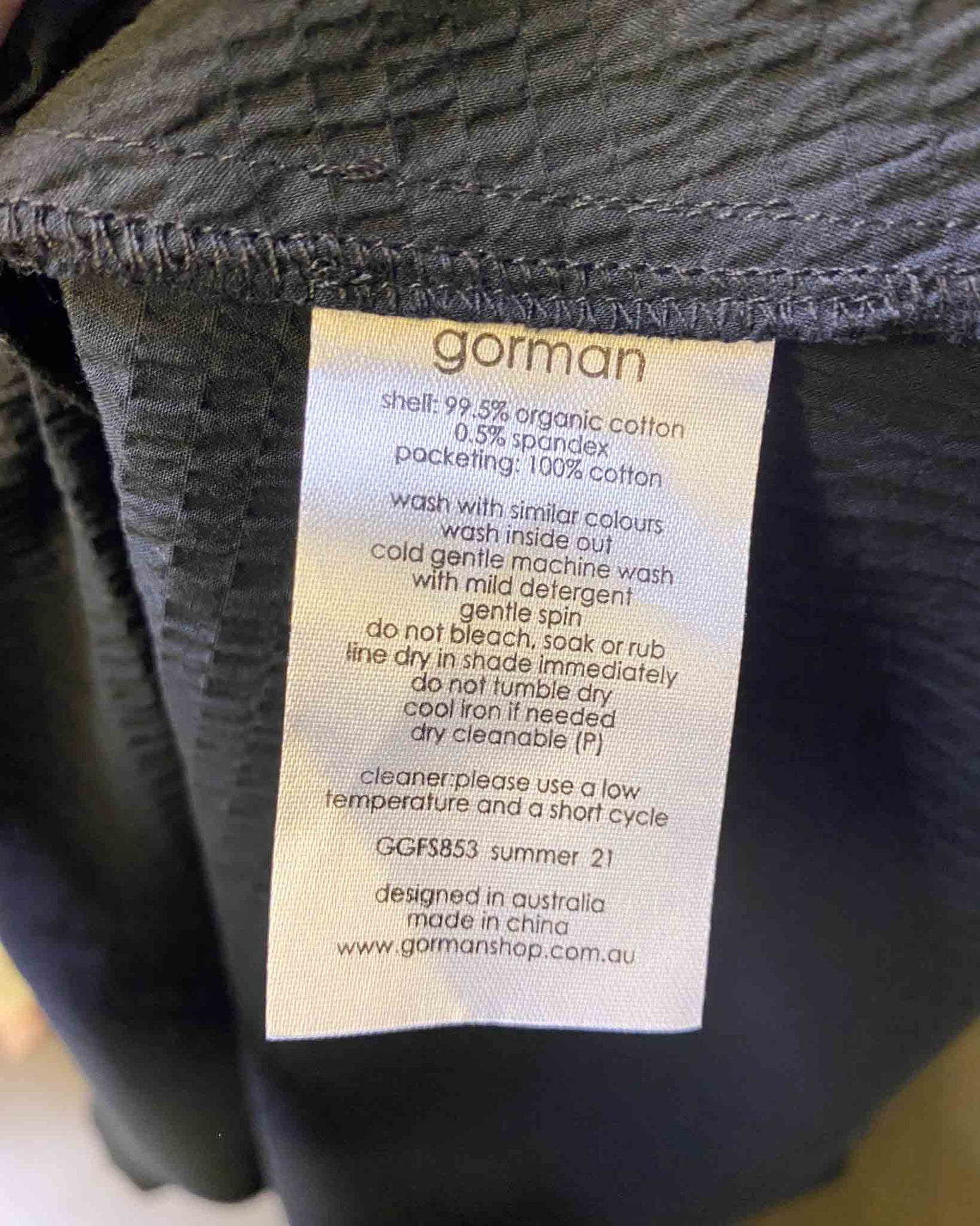 Size 14 | Gorman Cotton Seersucker Midi Dress