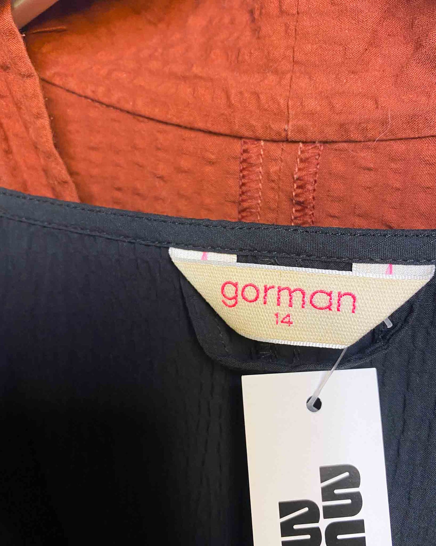 Size 14 | Gorman Cotton Seersucker Midi Dress