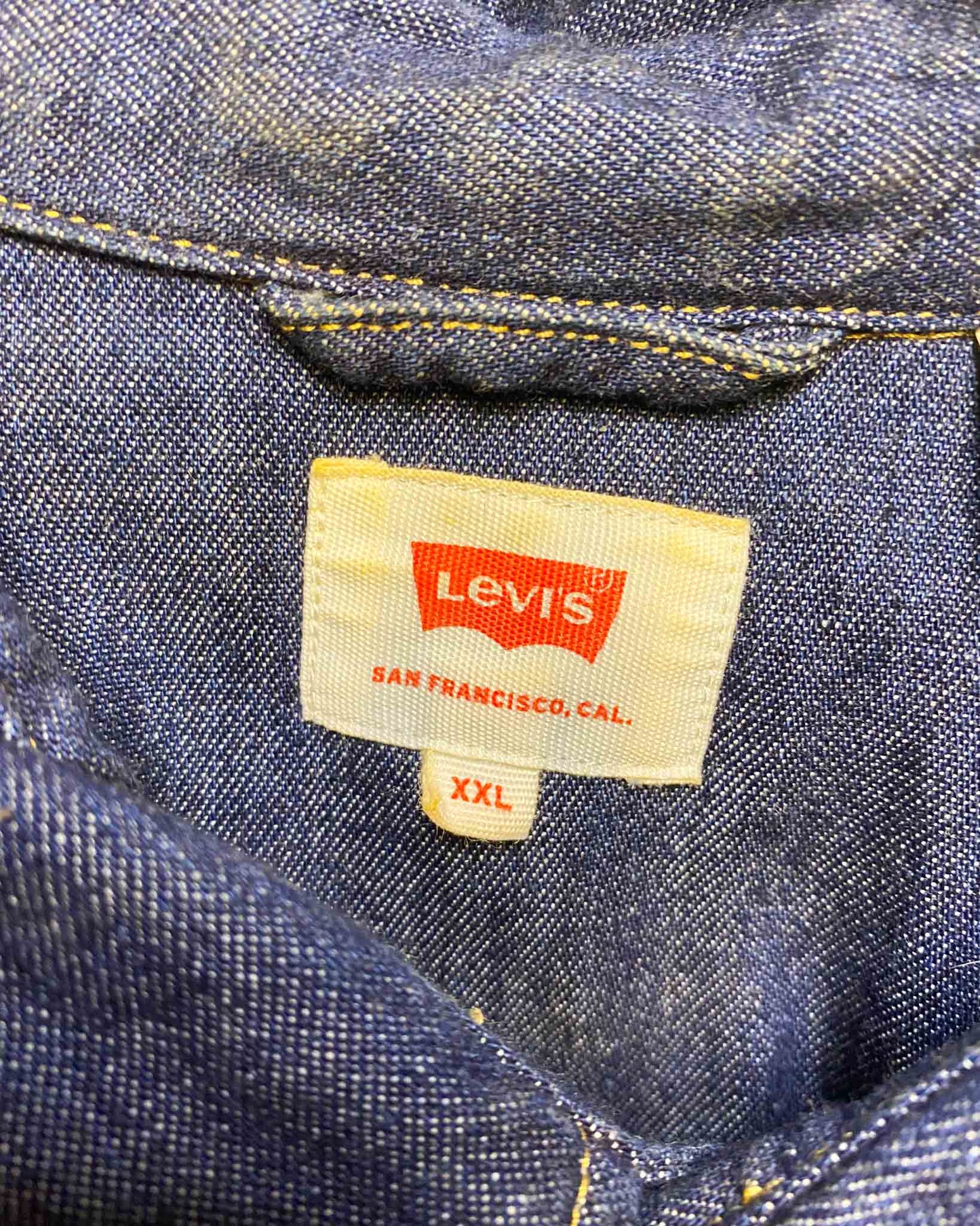 Size XXL | Levi's Denim Snap Shirt
